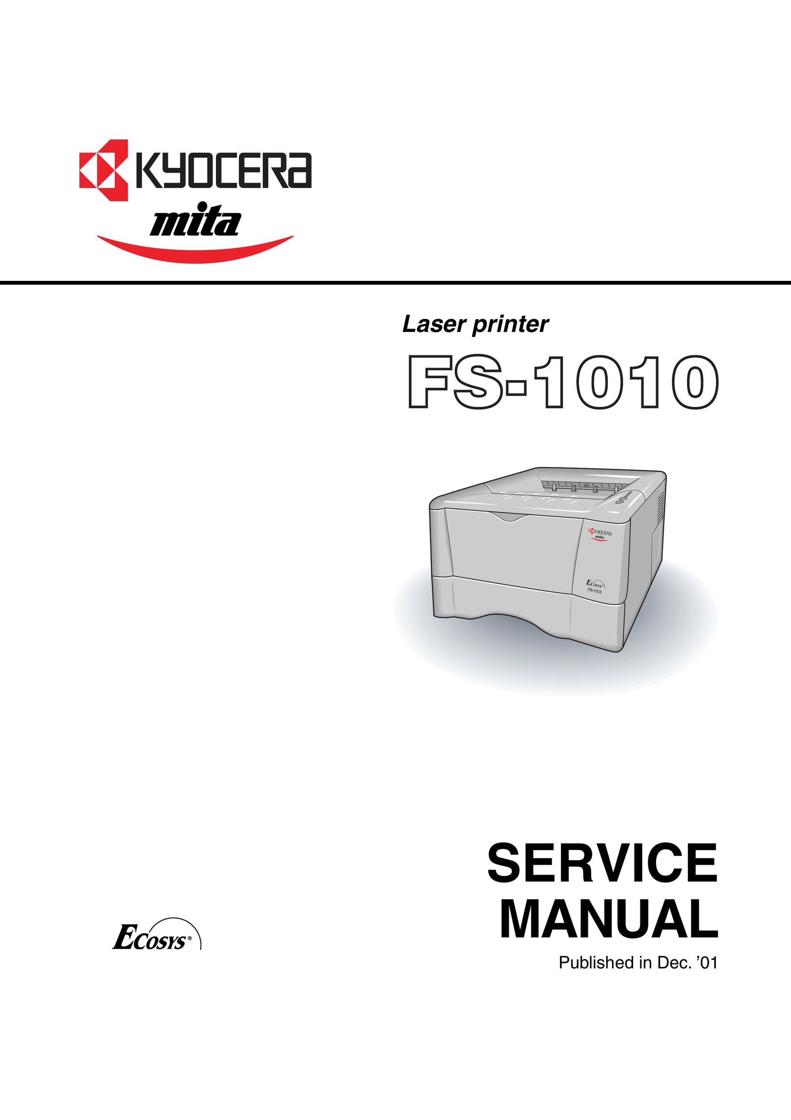 Kyocera FS-1010 Printer User Manual