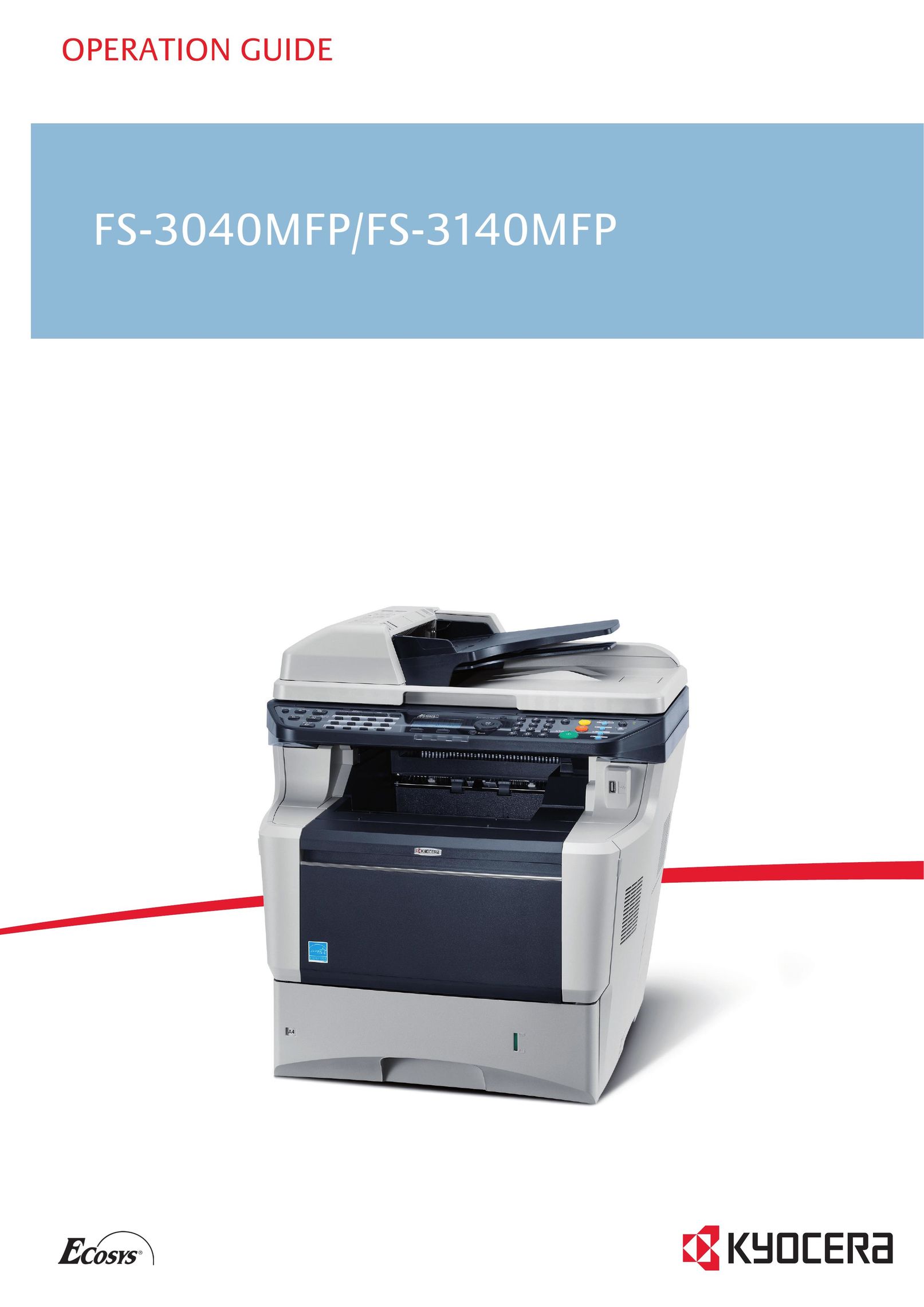 Kyocera FS-3140MFP Printer User Manual