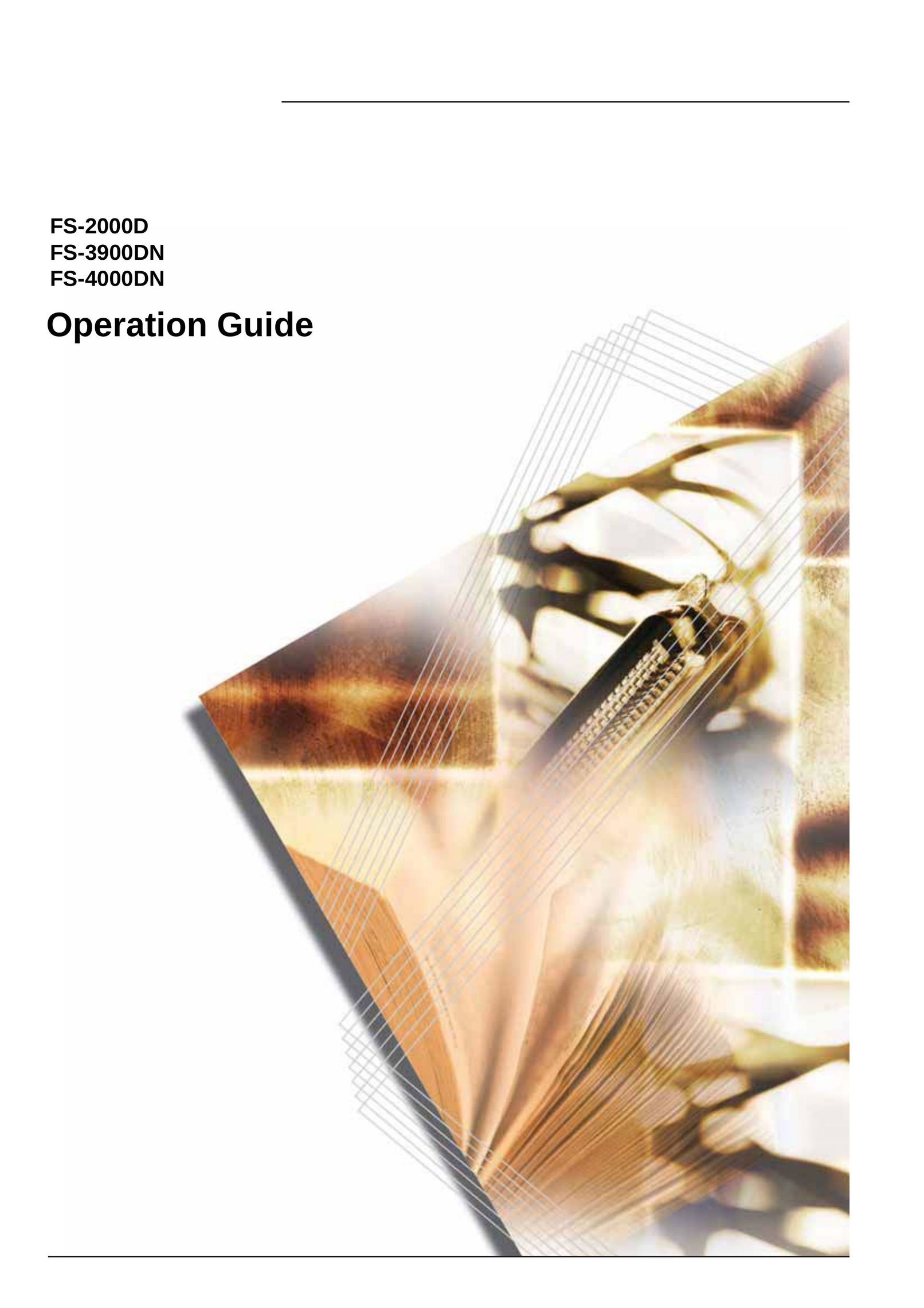 Kyocera FS-4000DN Printer User Manual