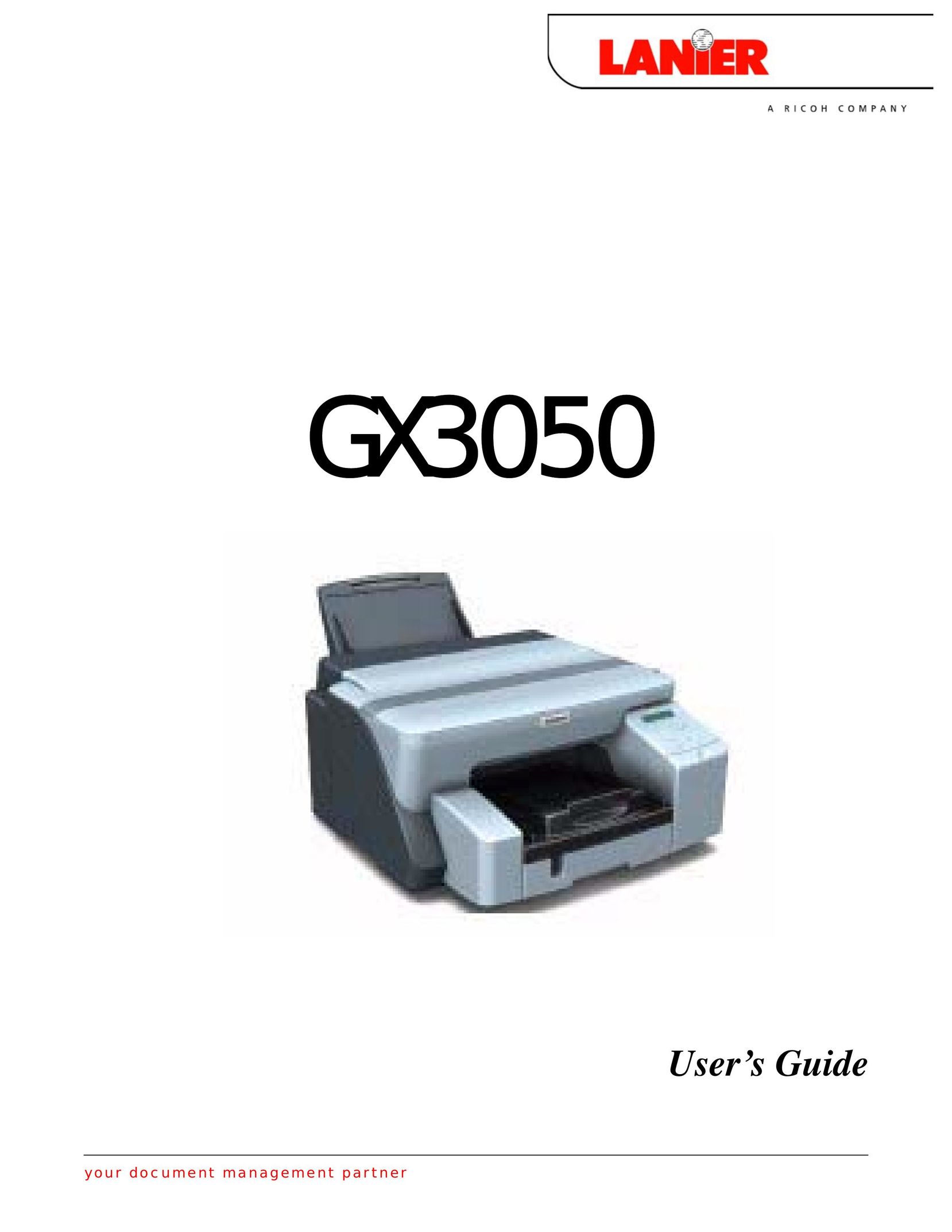 Lanier GX3050 Printer User Manual