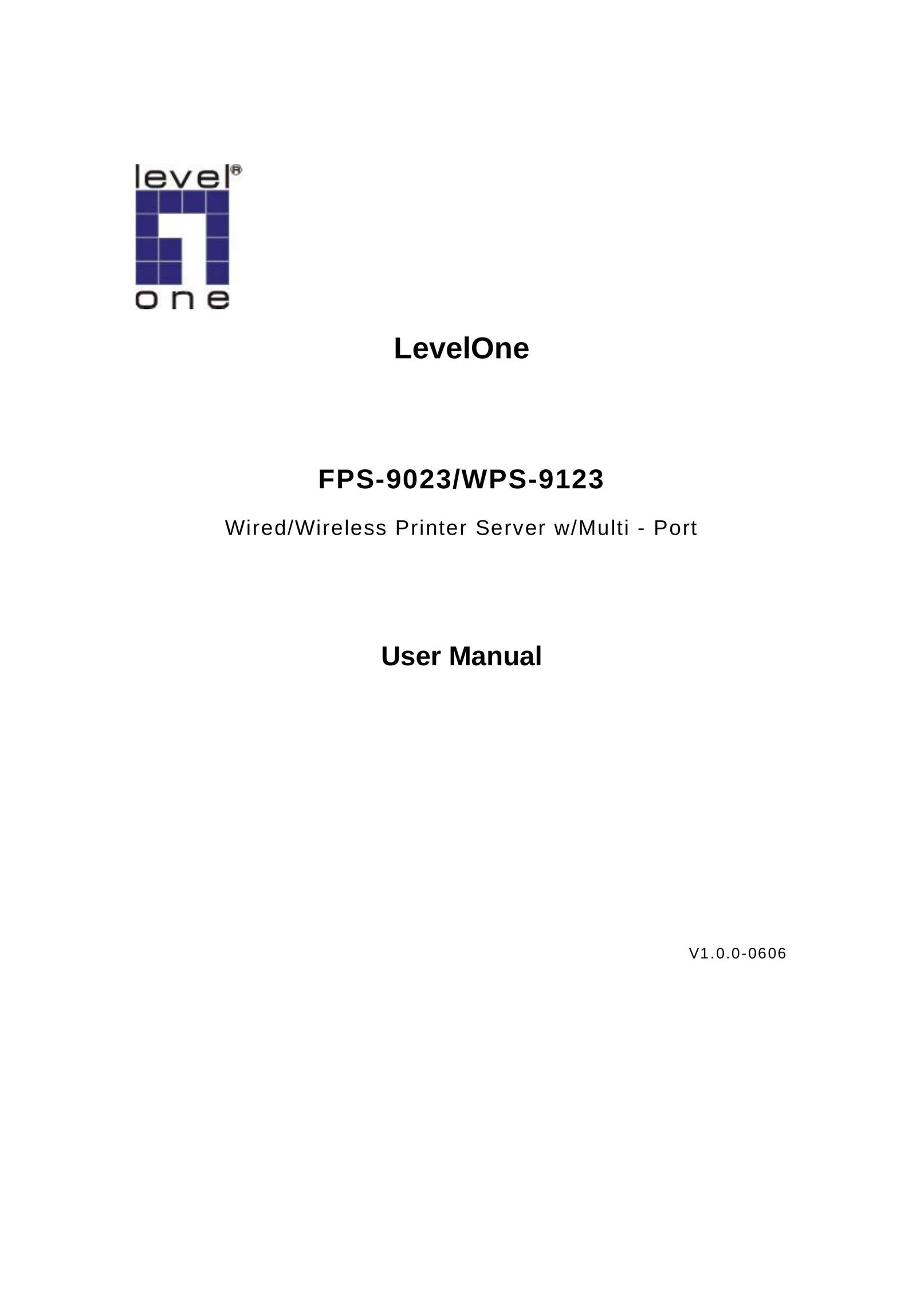 LevelOne WPS-9123 Printer User Manual