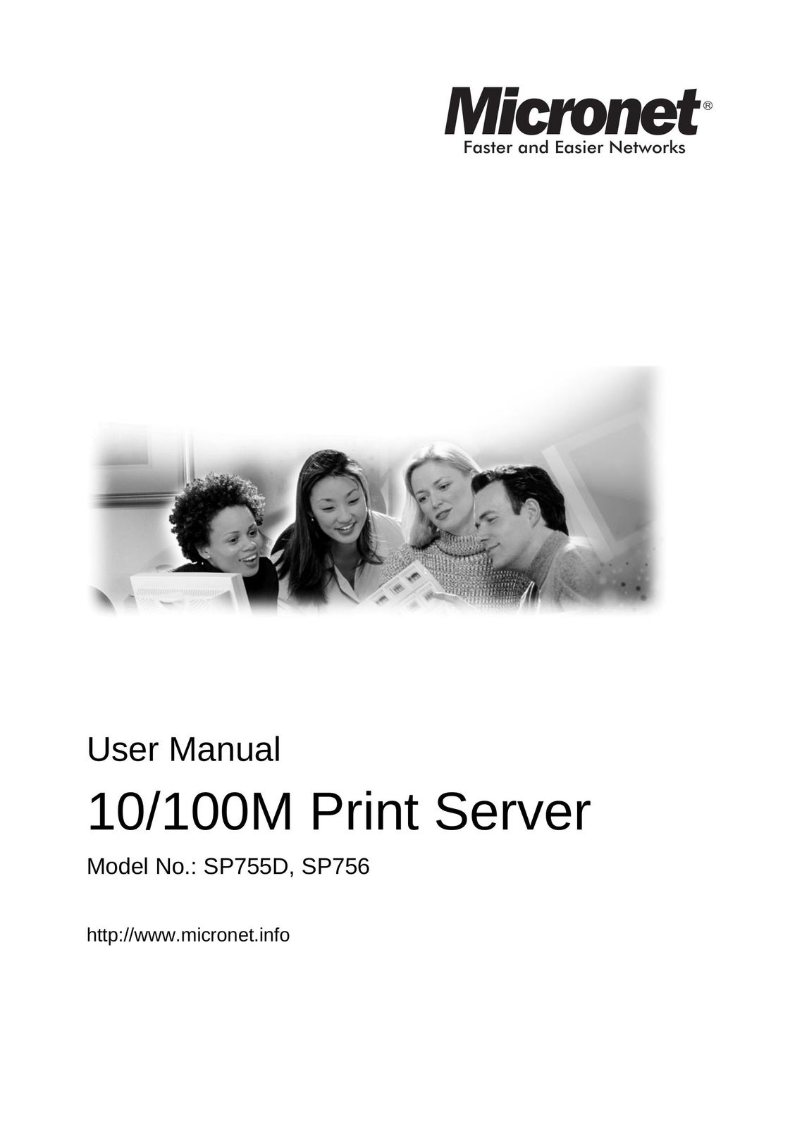 MicroNet Technology SP755D Printer User Manual