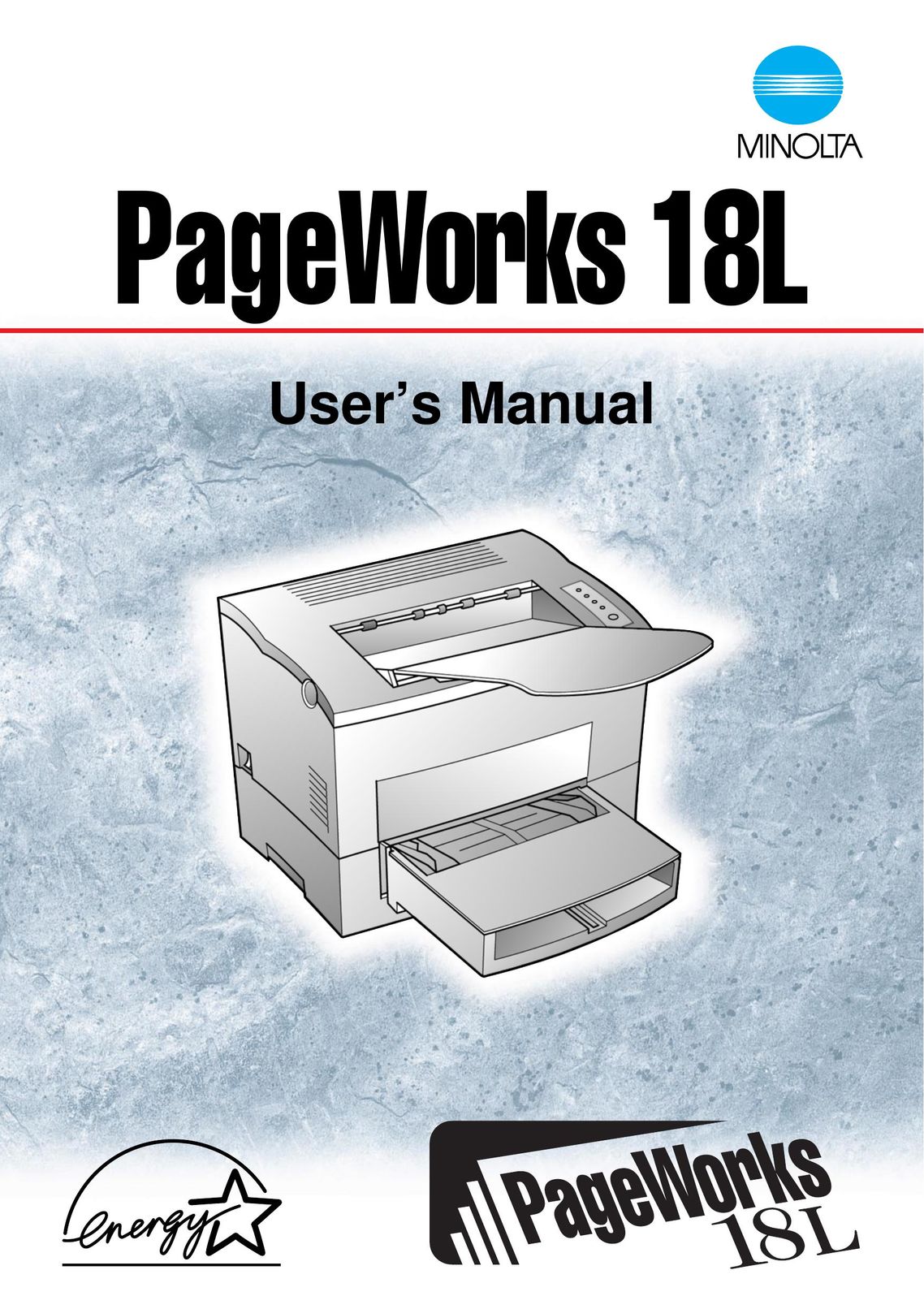 Minolta 18L Printer User Manual