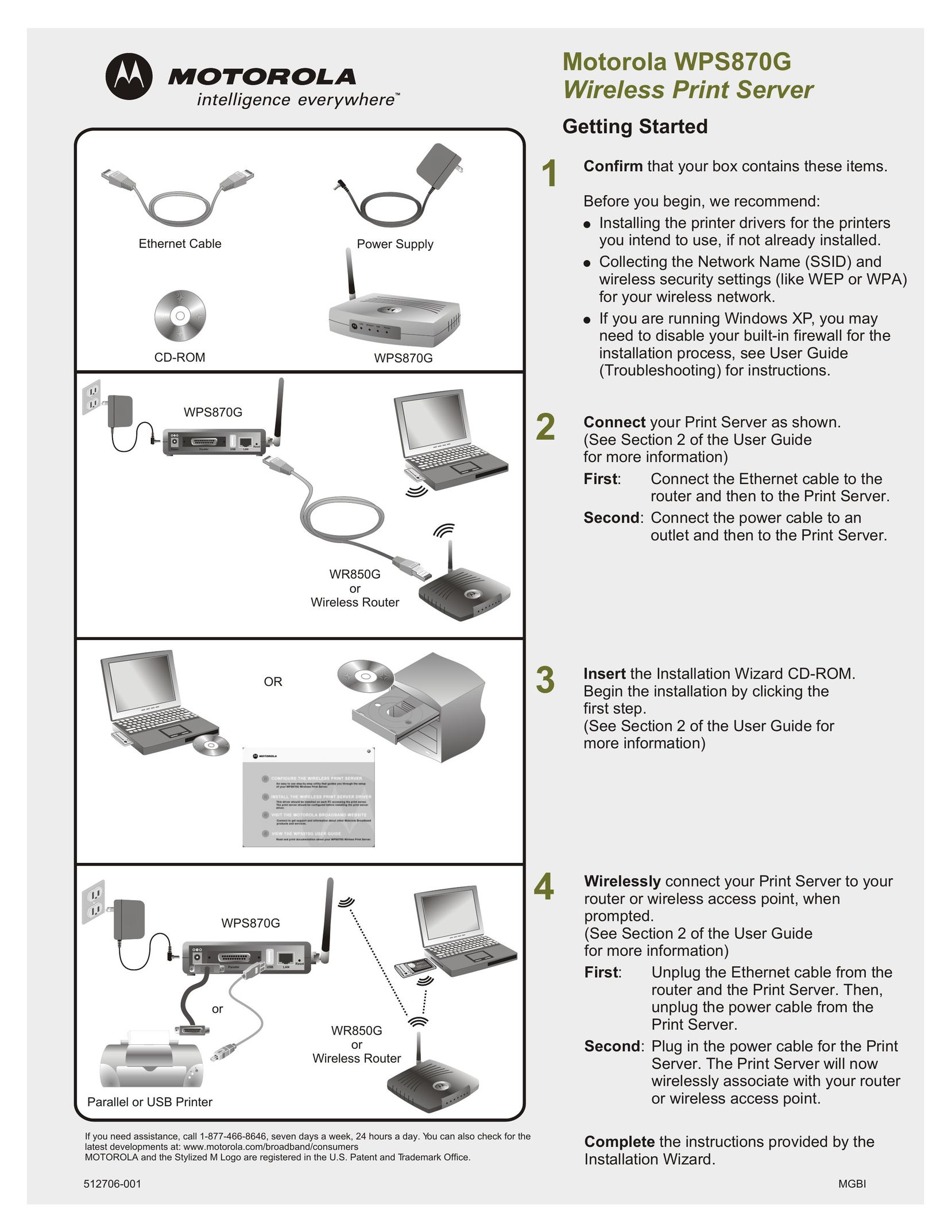 Nlynx WPS870G Printer User Manual
