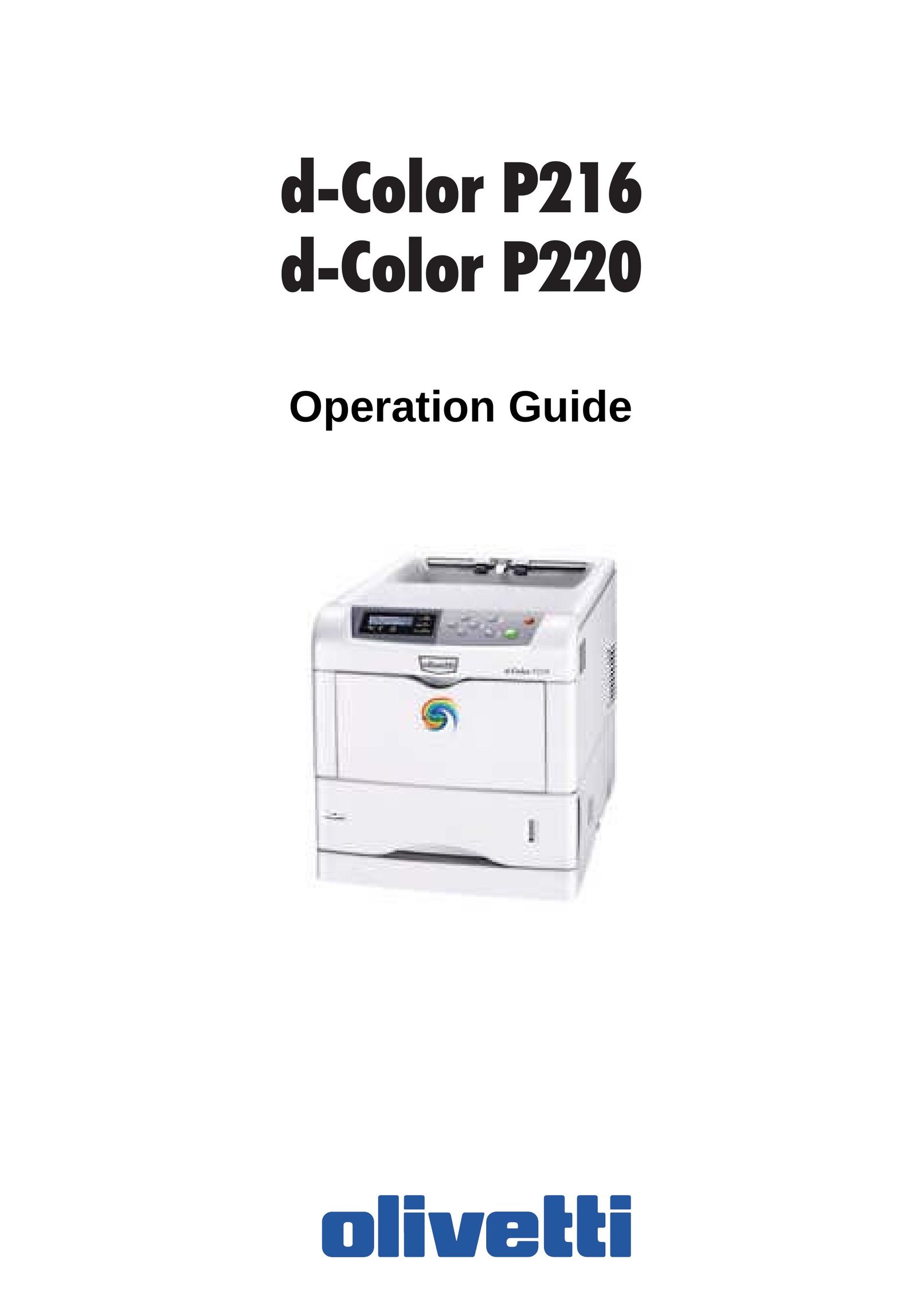 Olivetti P216 Printer User Manual