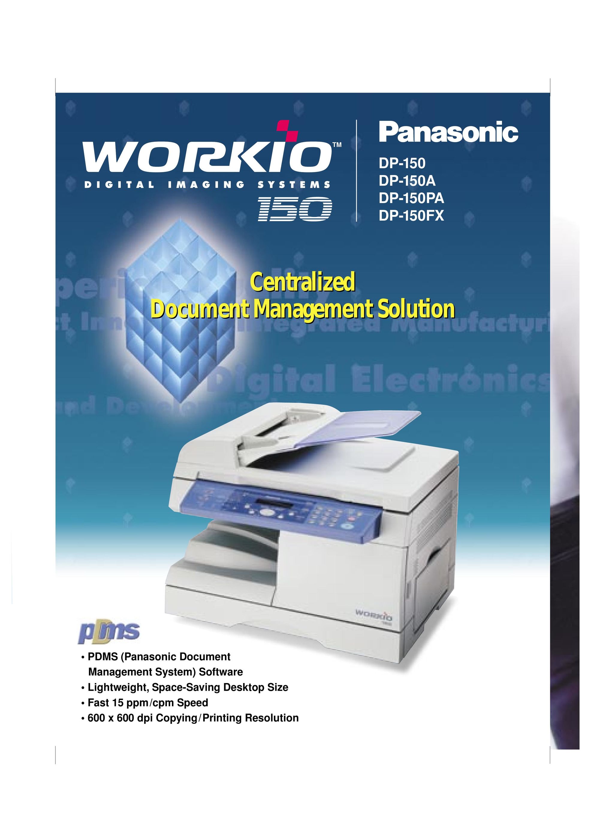 Panasonic DP-150A Printer User Manual