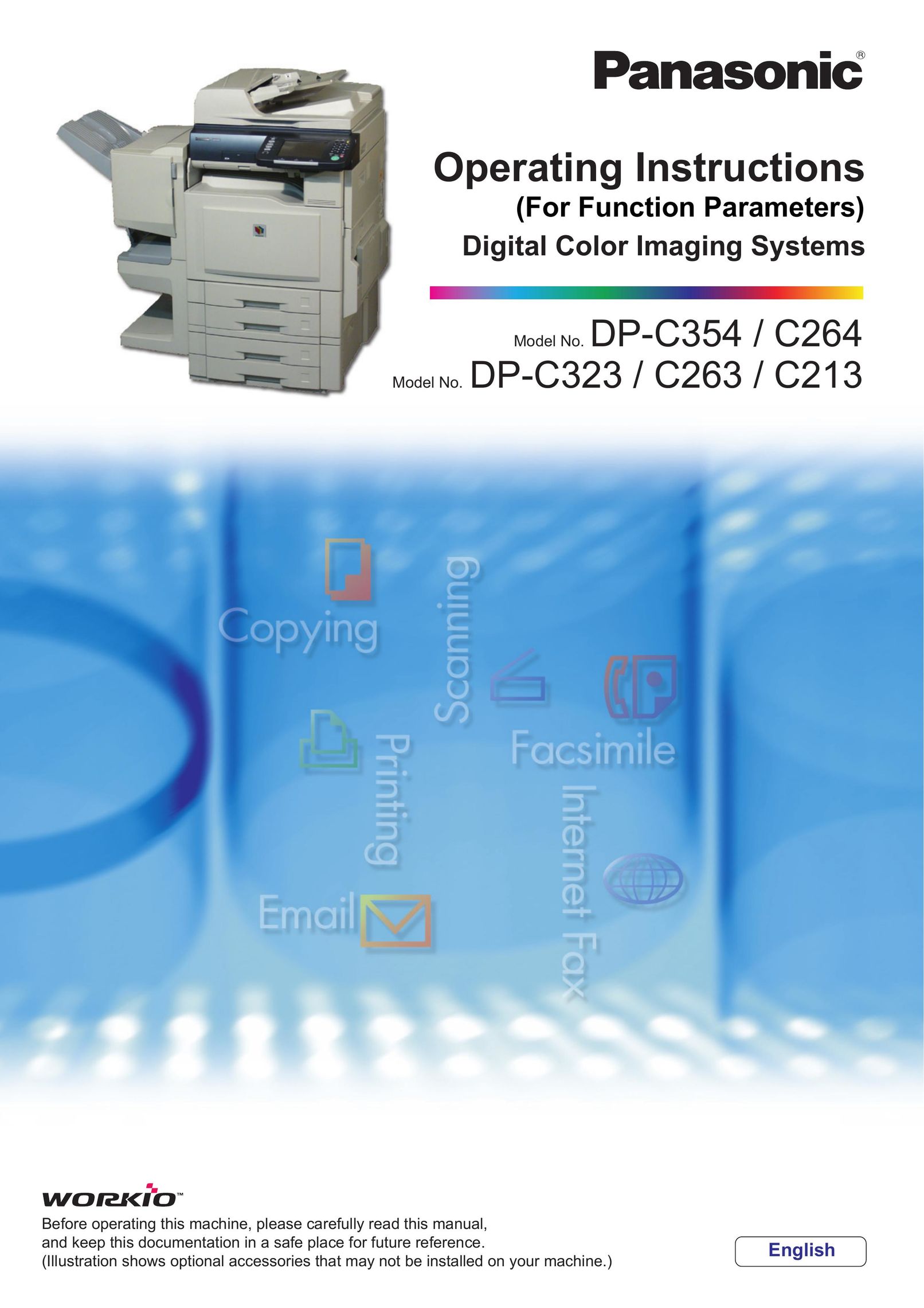 Panasonic DP-C213 Printer User Manual