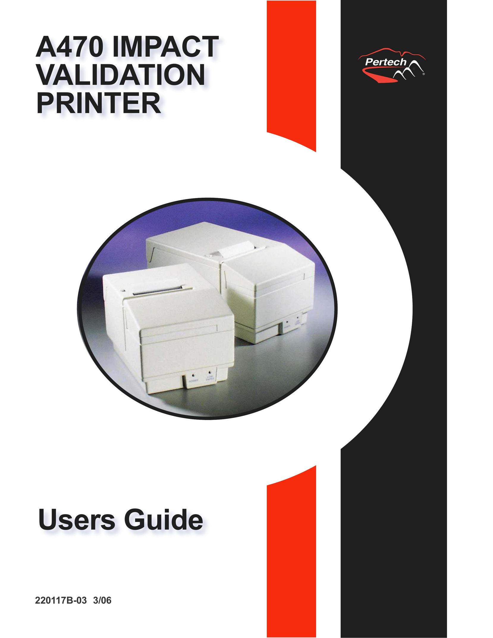 Pertech A470 Printer User Manual