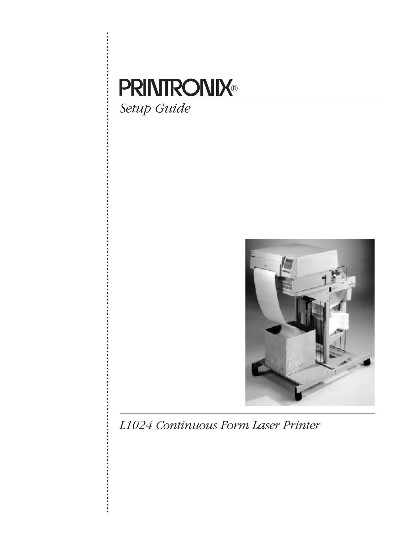 Printronix L1024 Printer User Manual