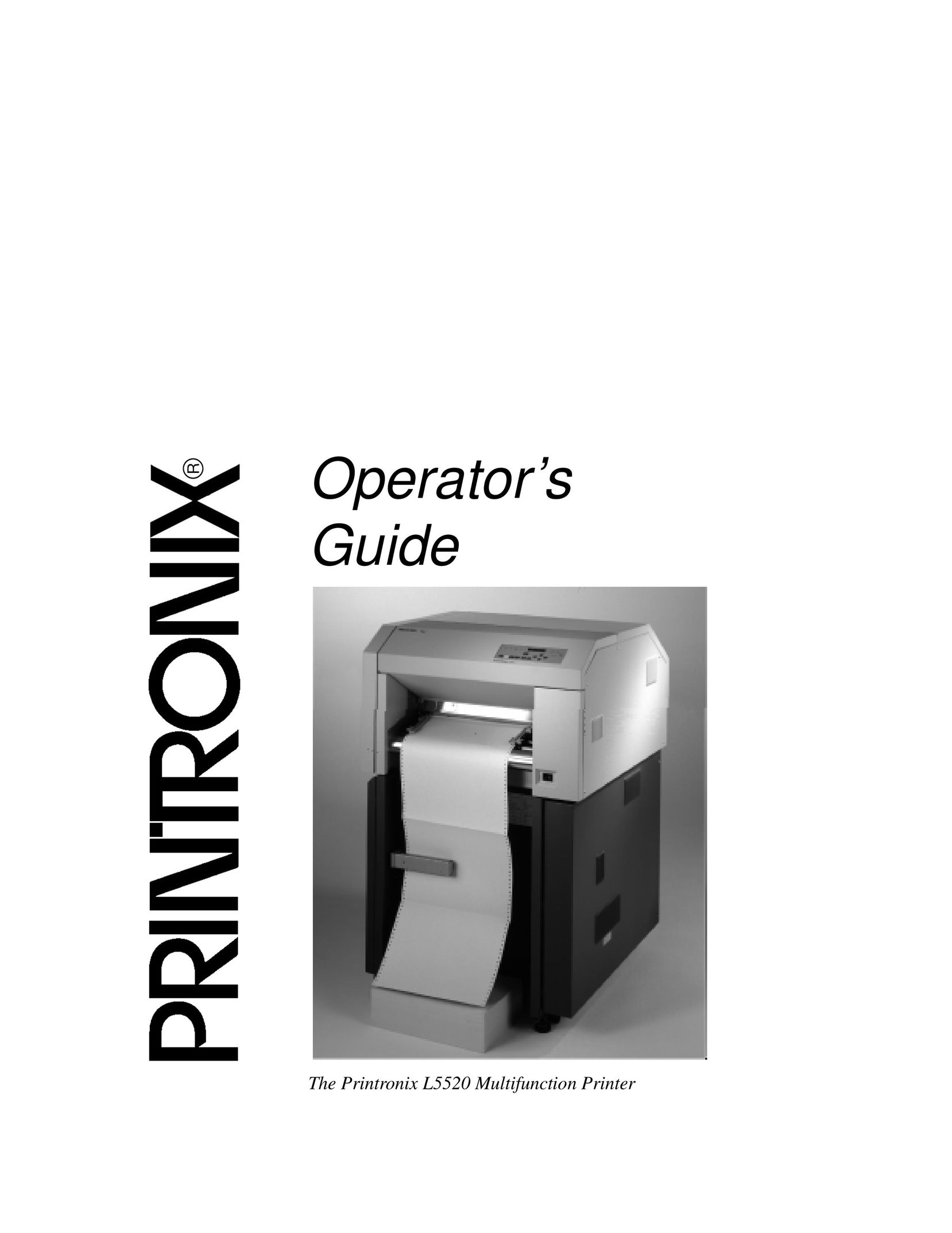 Printronix L5520 Printer User Manual