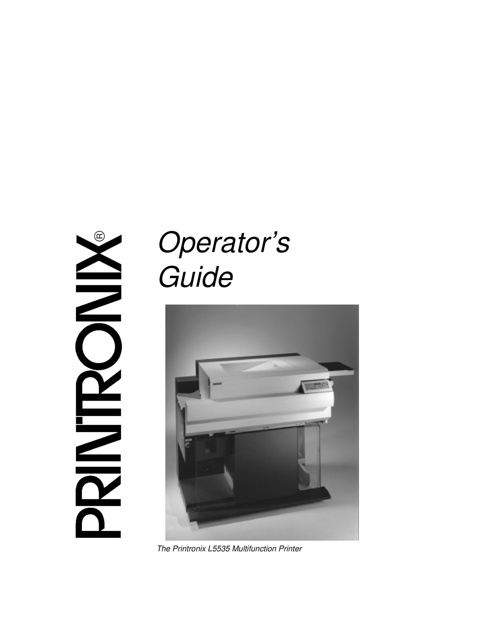 Printronix L5535 Printer User Manual