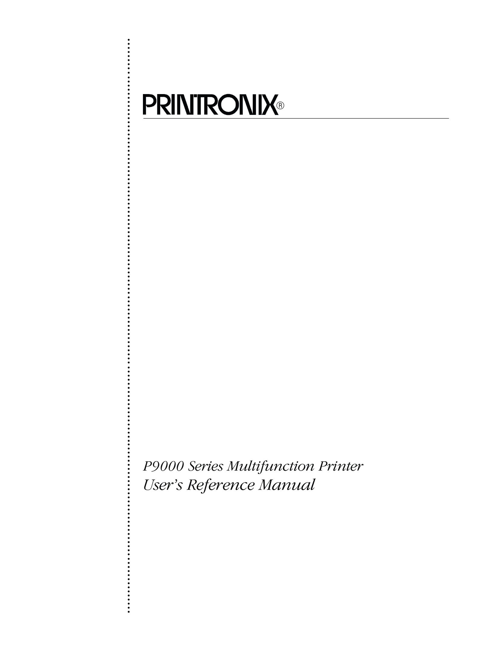 Printronix P9000 Series Printer User Manual
