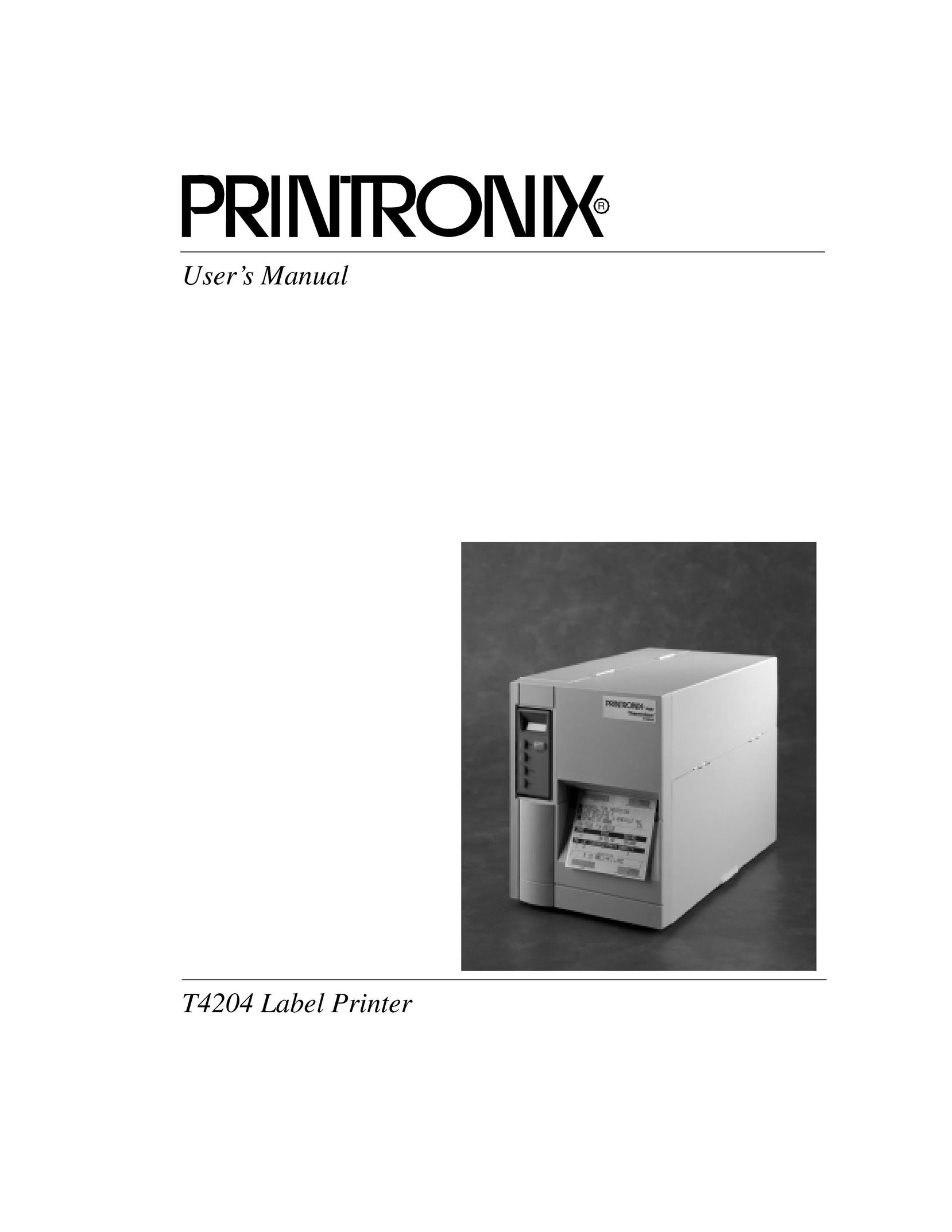 Printronix T4204 Printer User Manual