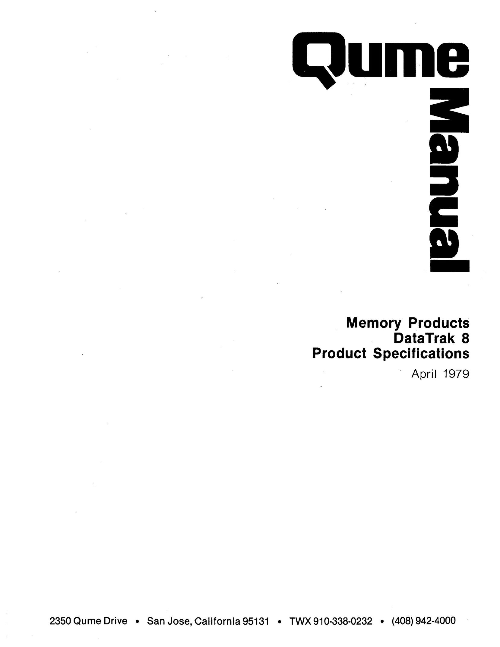 Qume 842PD Printer User Manual