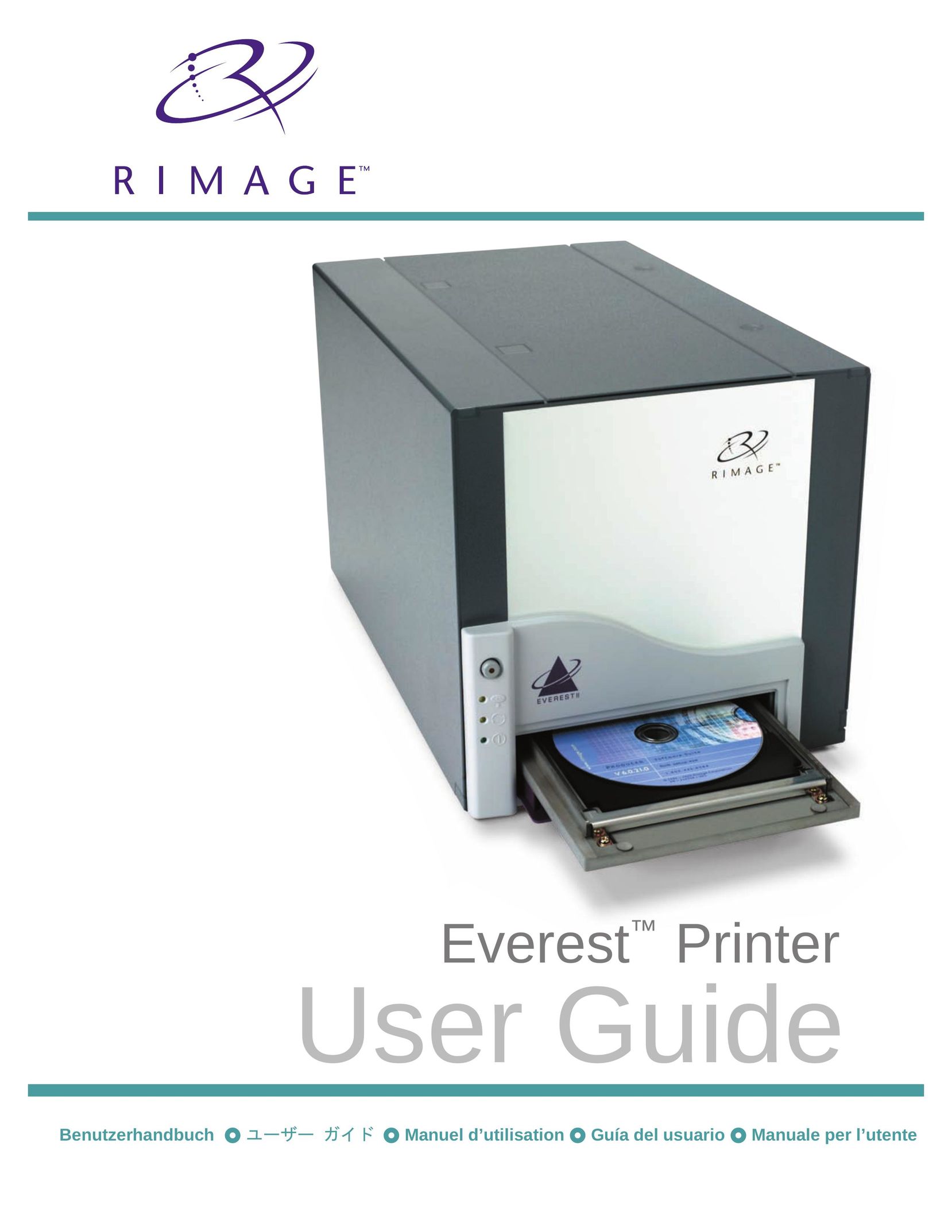 Rimage EverestTM Printer Printer User Manual