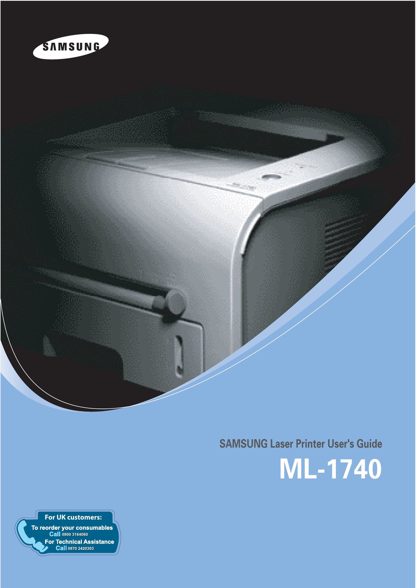 Samsung 1740 Printer User Manual