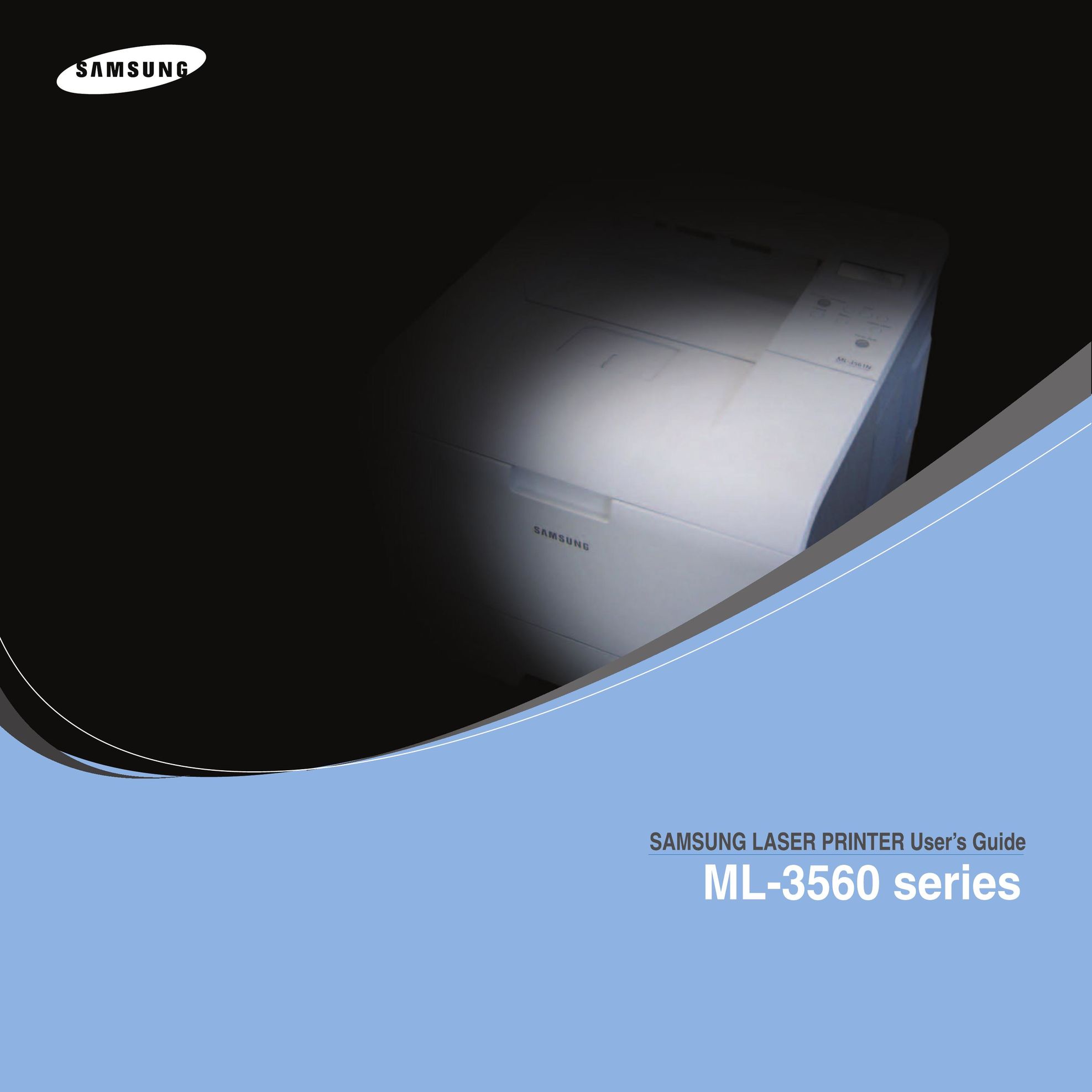 Samsung 3560 Printer User Manual