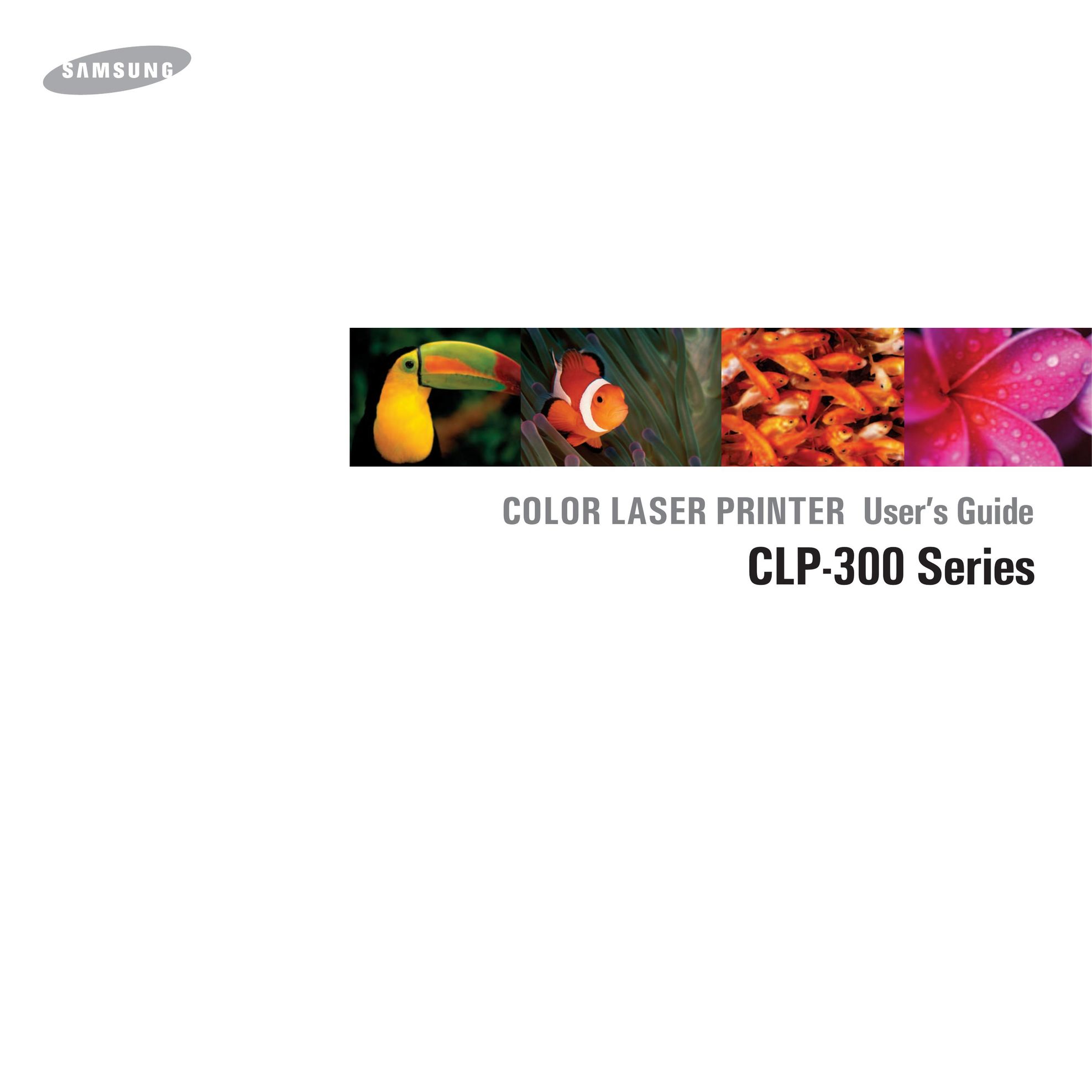 Samsung CLP-300 Series Printer User Manual