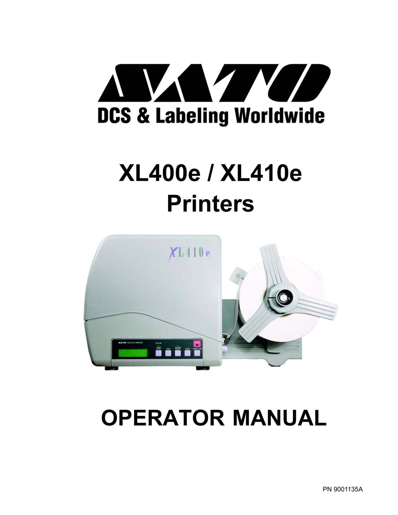 SATO 400e Printer User Manual