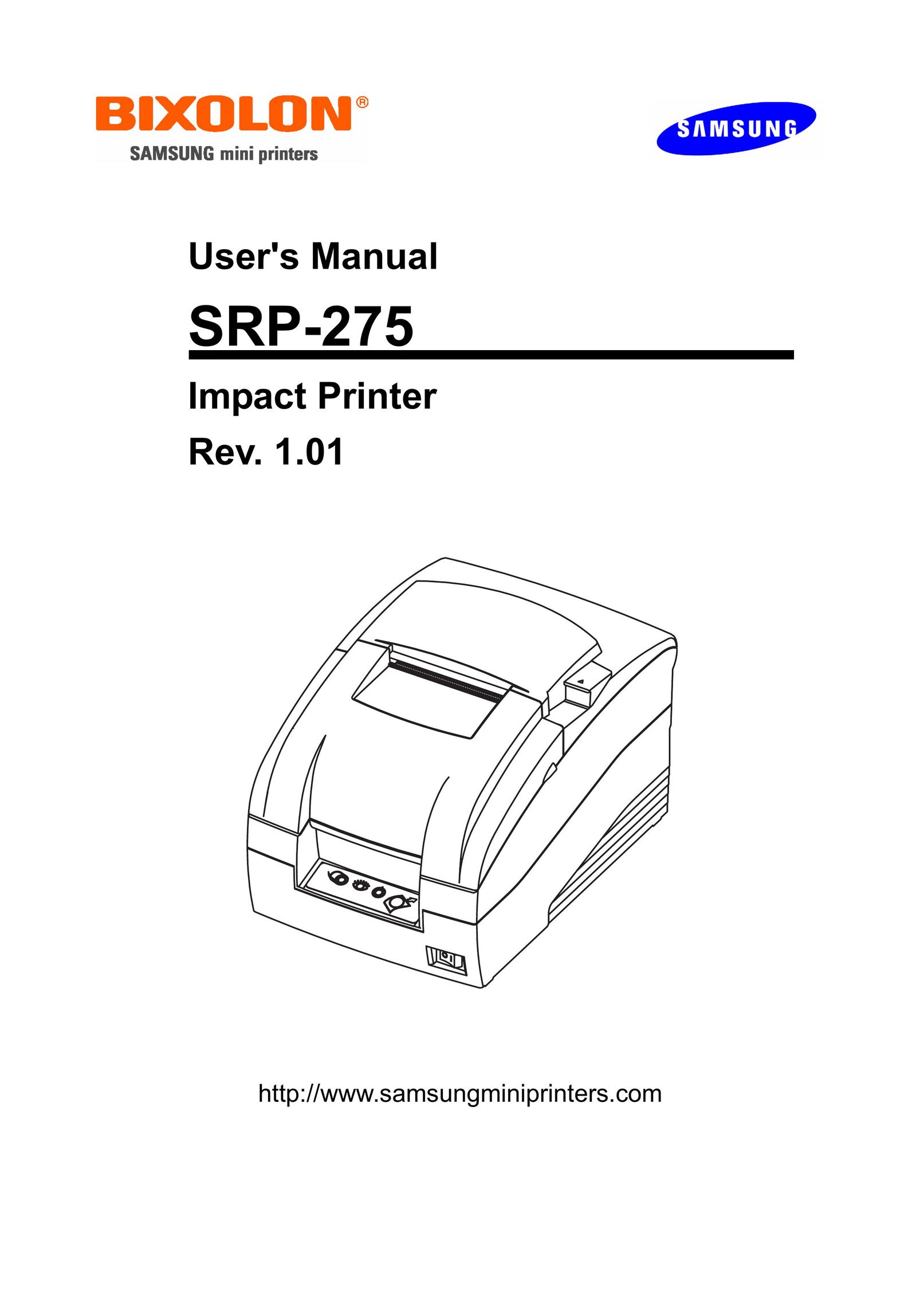 Schlage SRP-275 Printer User Manual