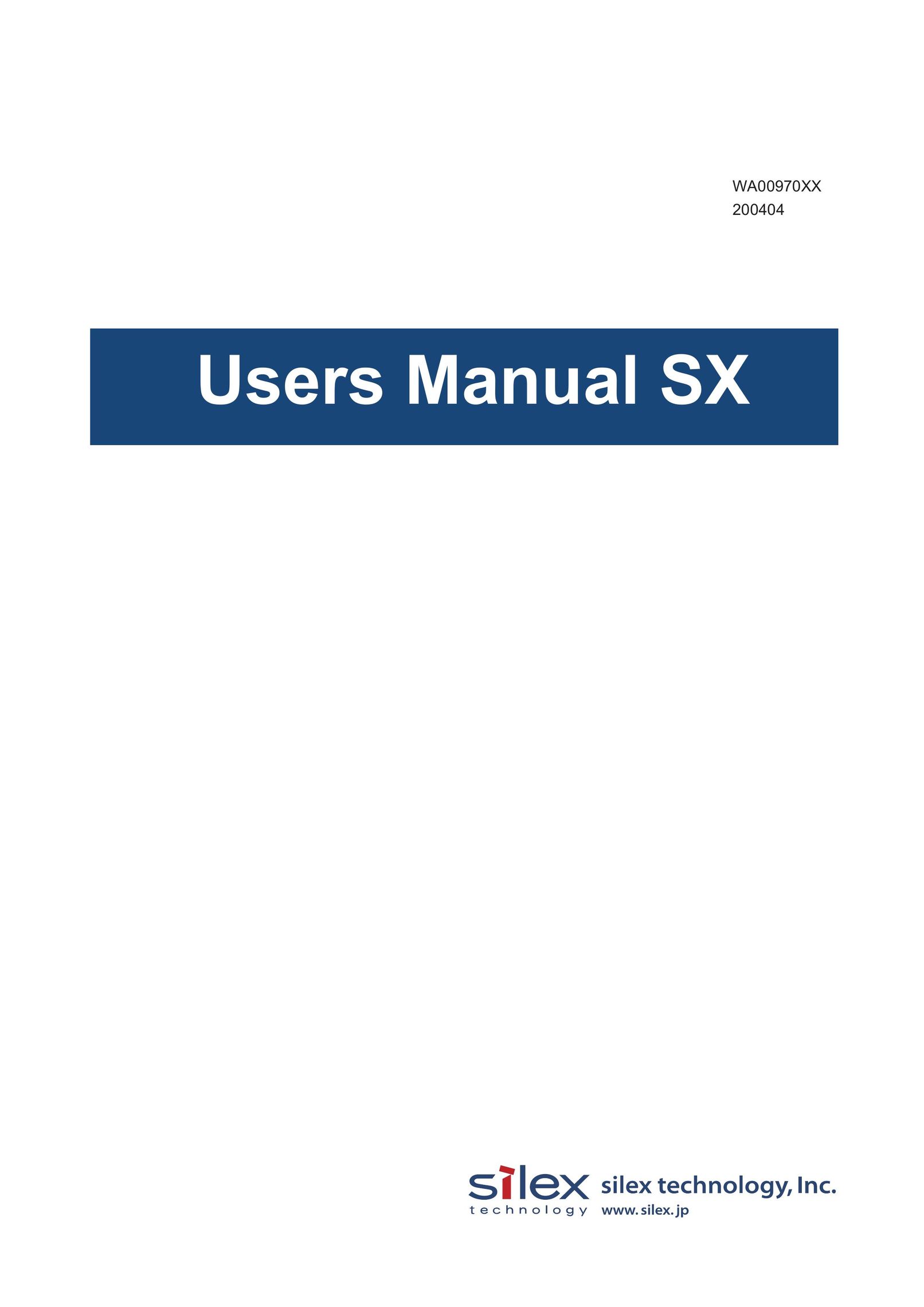Silex technology PRICOM SX-300U Printer User Manual