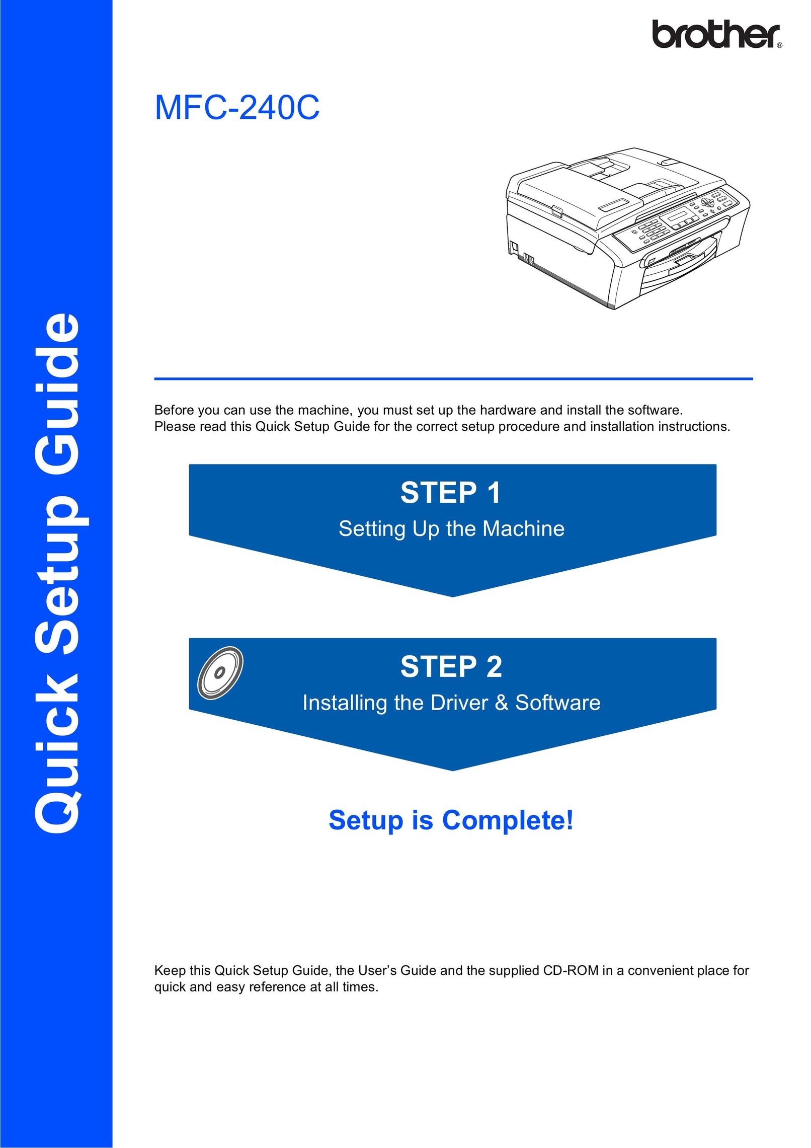 Sony MFC-240C Printer User Manual