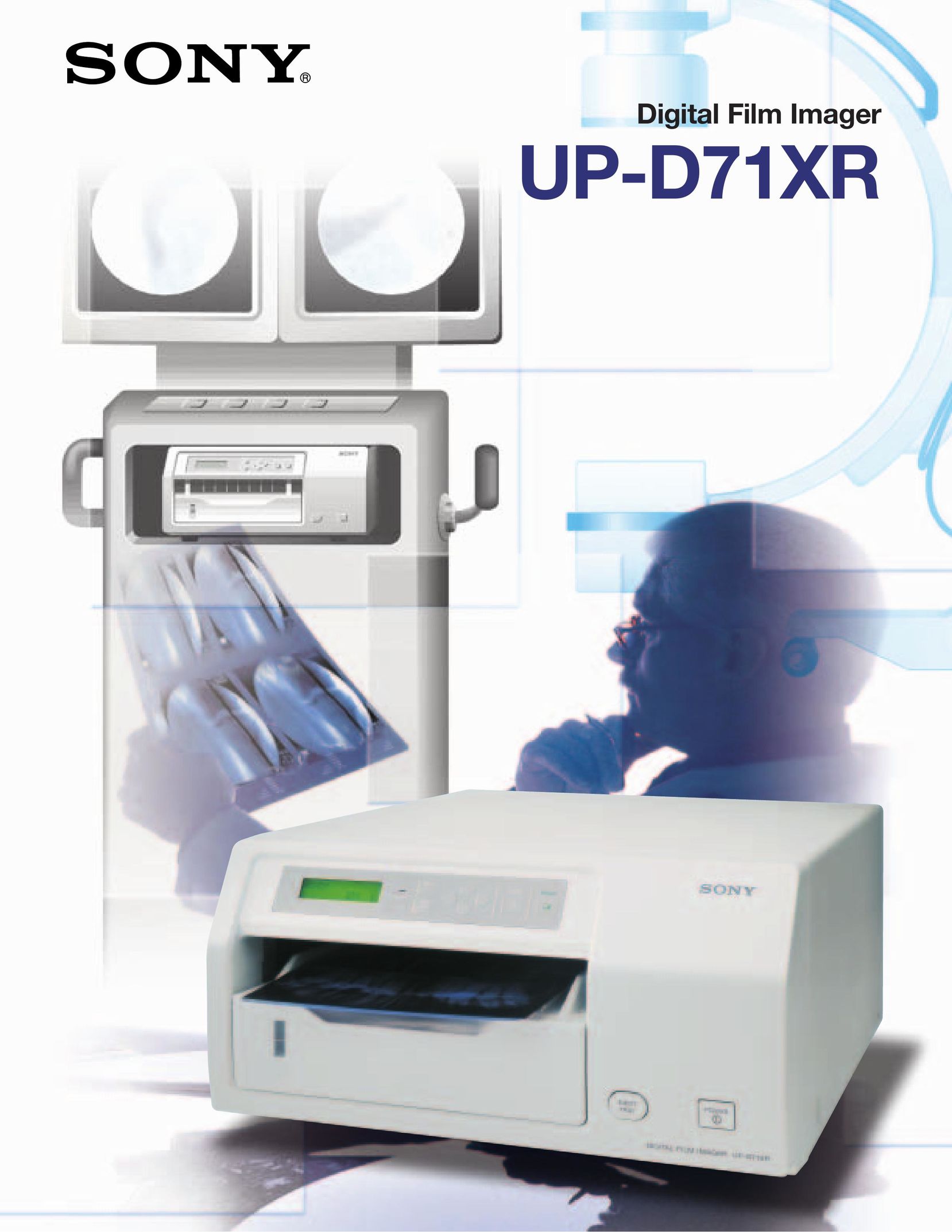 Sony UP-D71XR Printer User Manual