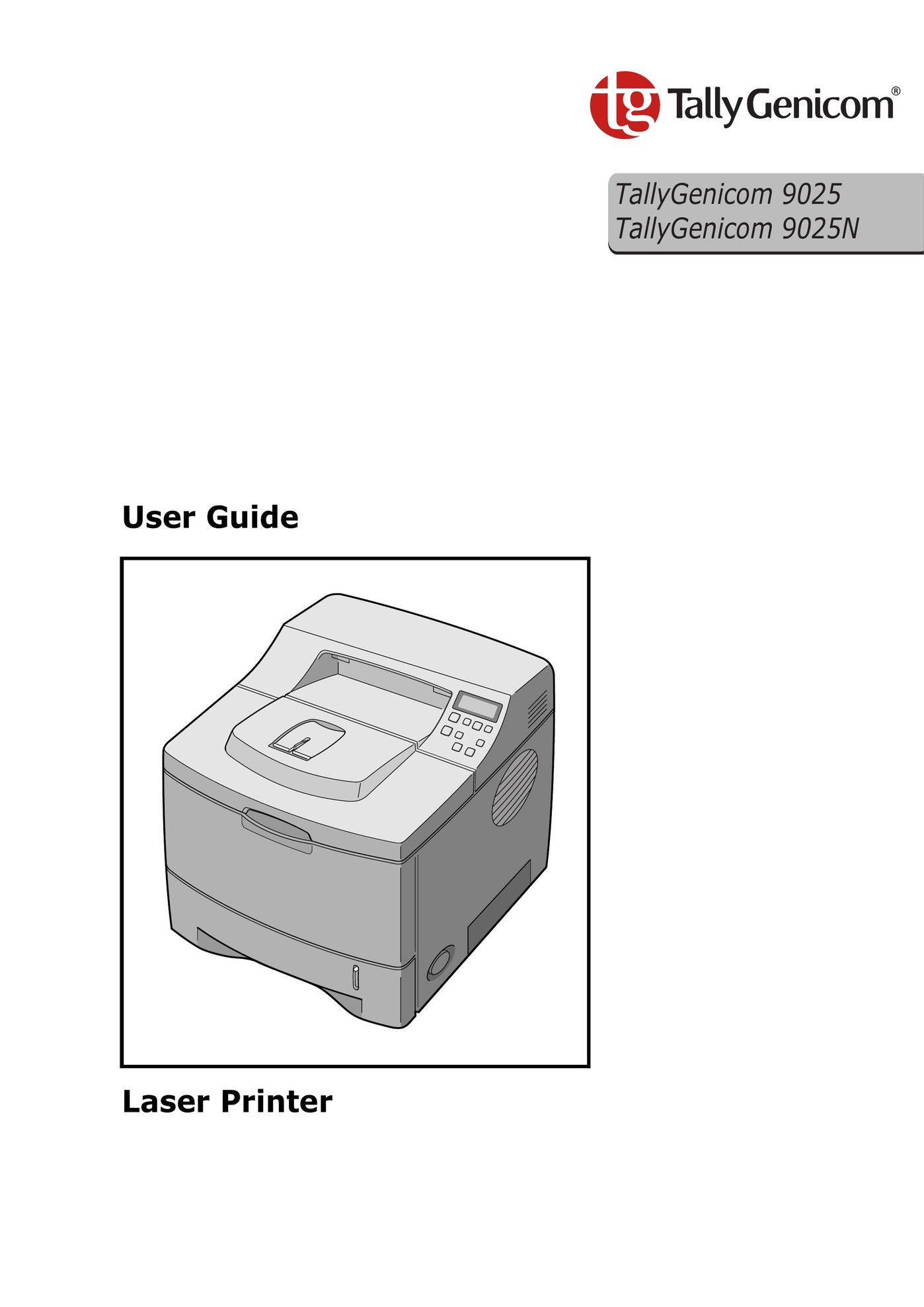 Tally Genicom 9025 Printer User Manual