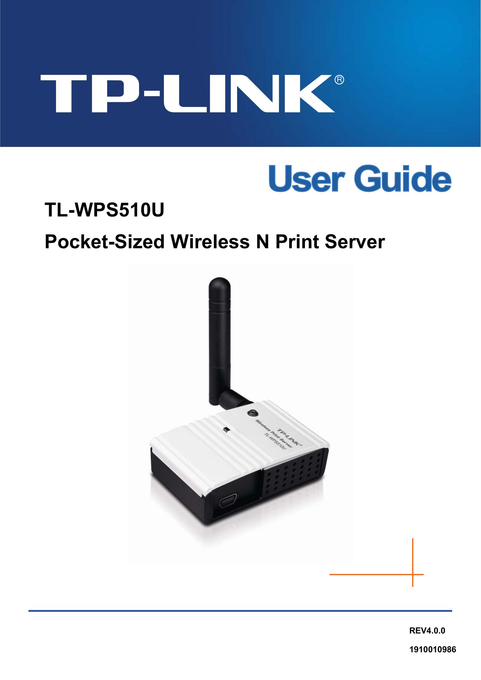 TP-Link tl-wps510u Printer User Manual