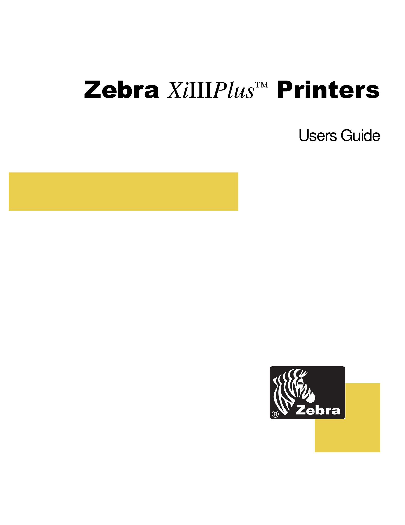 Zebra Technologies 3ULQWHUV Printer User Manual