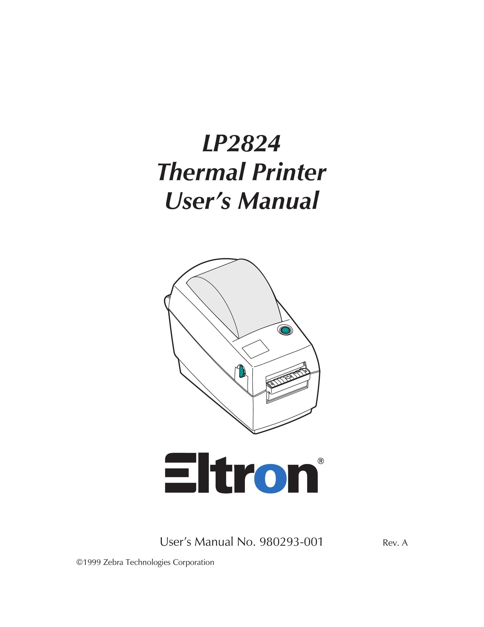 Zebra Technologies 980293-001 Printer User Manual