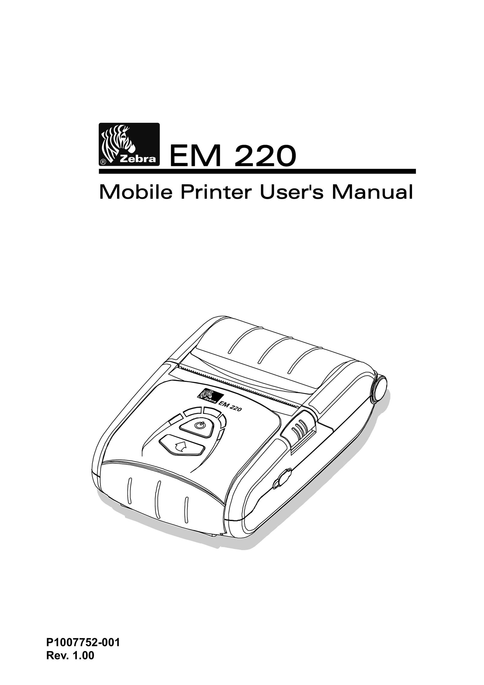 Zebra Technologies EM 220 Printer User Manual