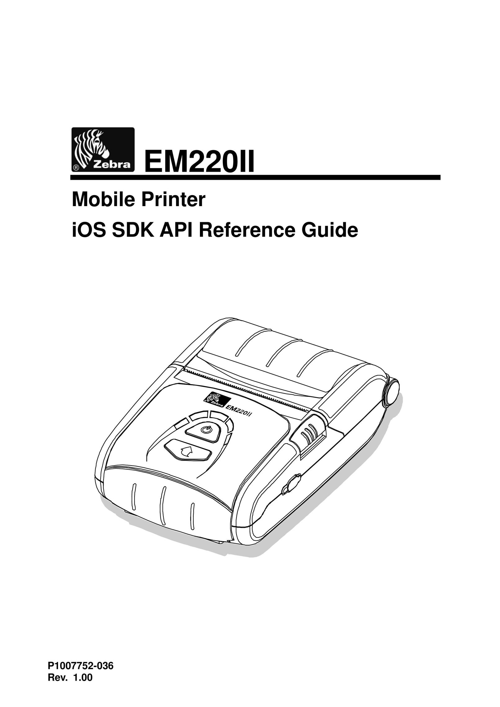 Zebra Technologies EM220II Printer User Manual