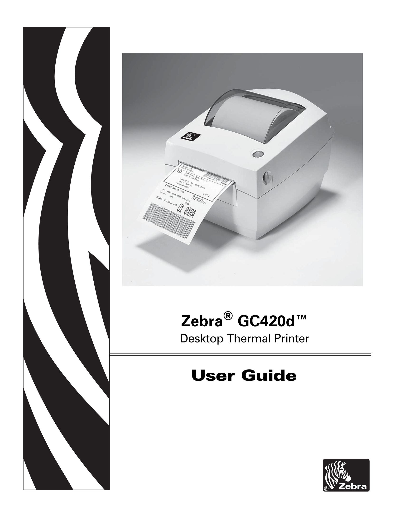 Zebra Technologies GC420d Printer User Manual