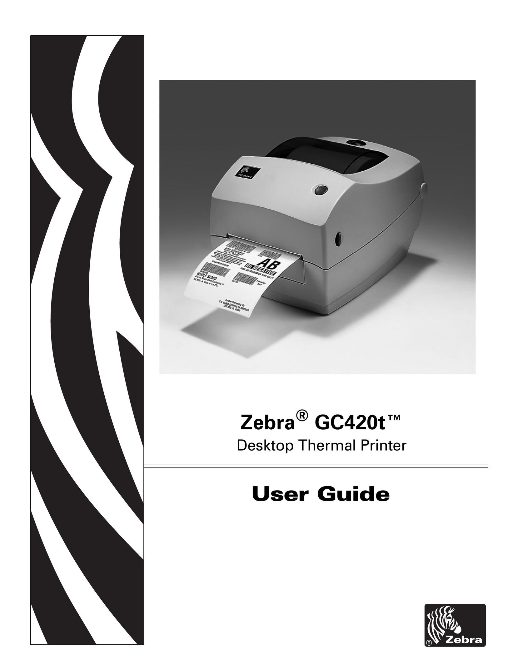 Zebra Technologies GC420t Printer User Manual