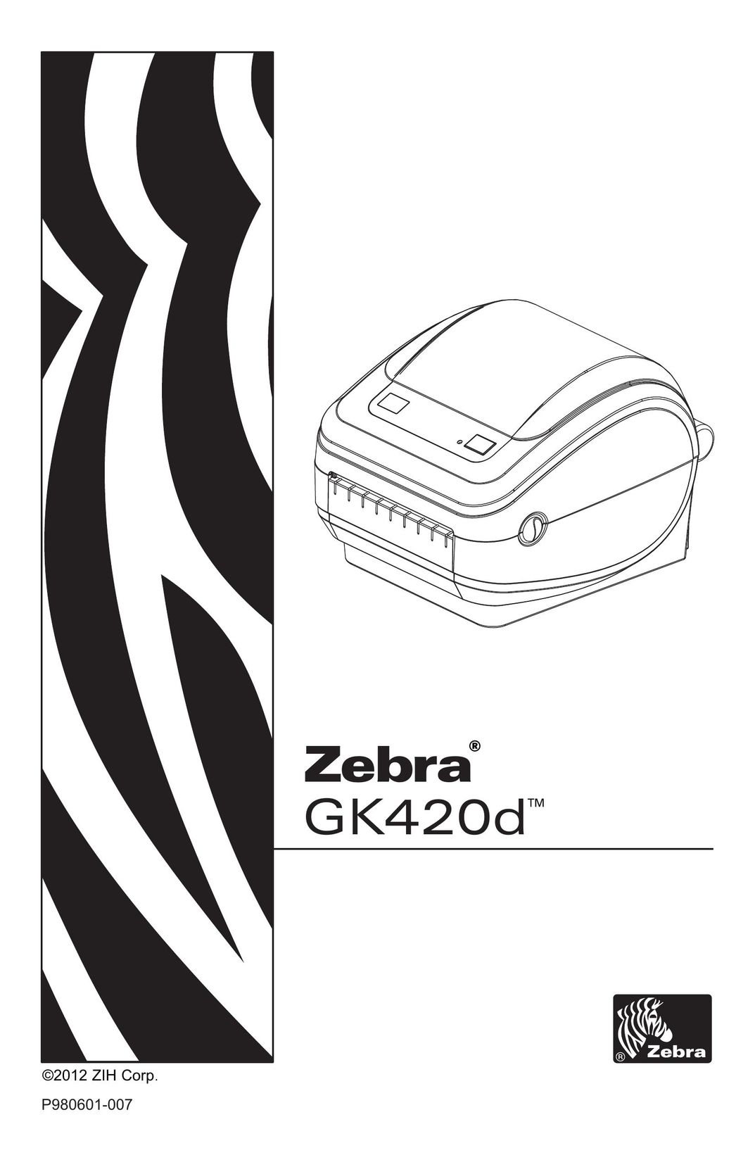 Zebra Technologies GK420D Printer User Manual