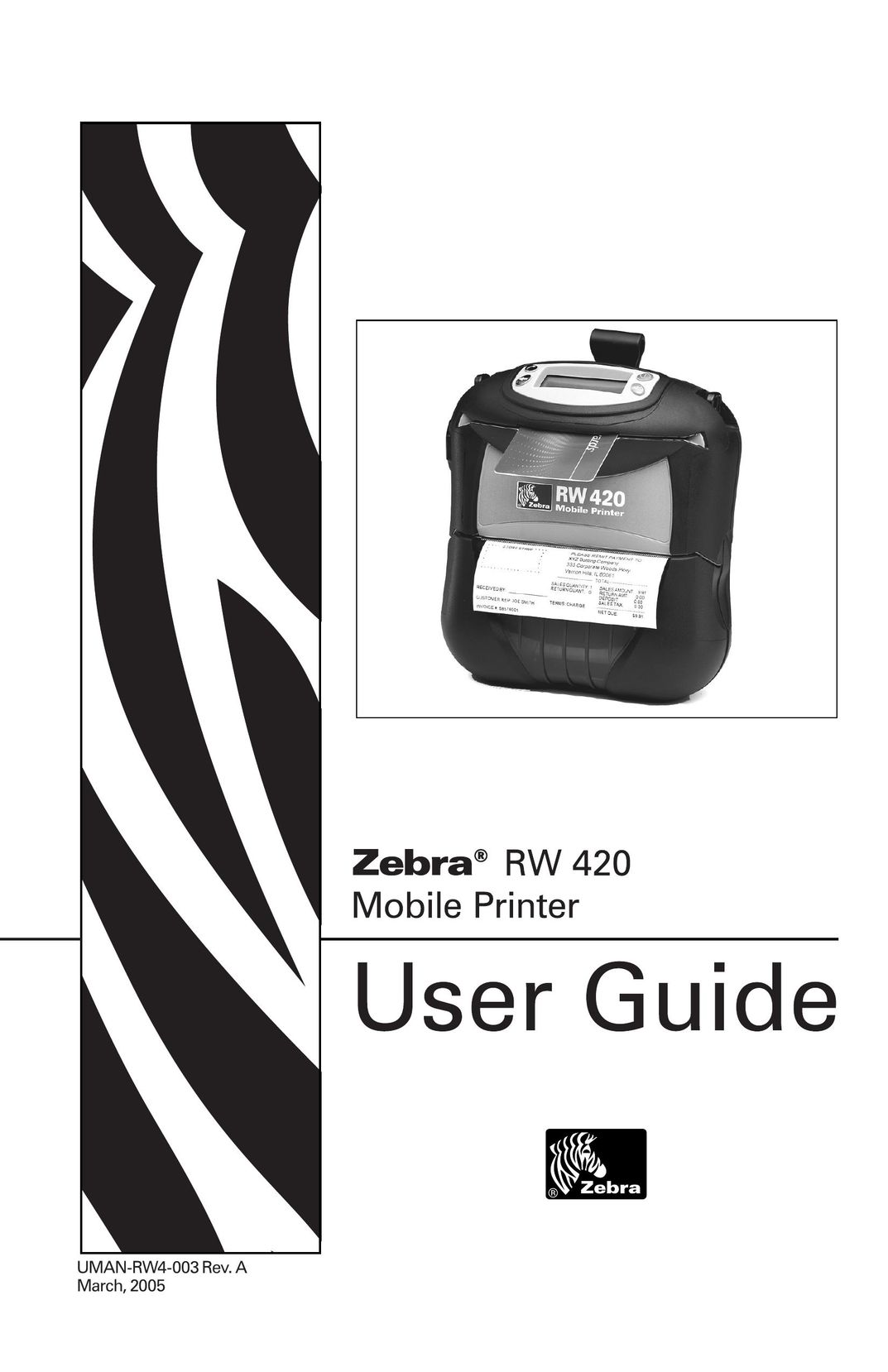 Zebra Technologies LI 72 Printer User Manual