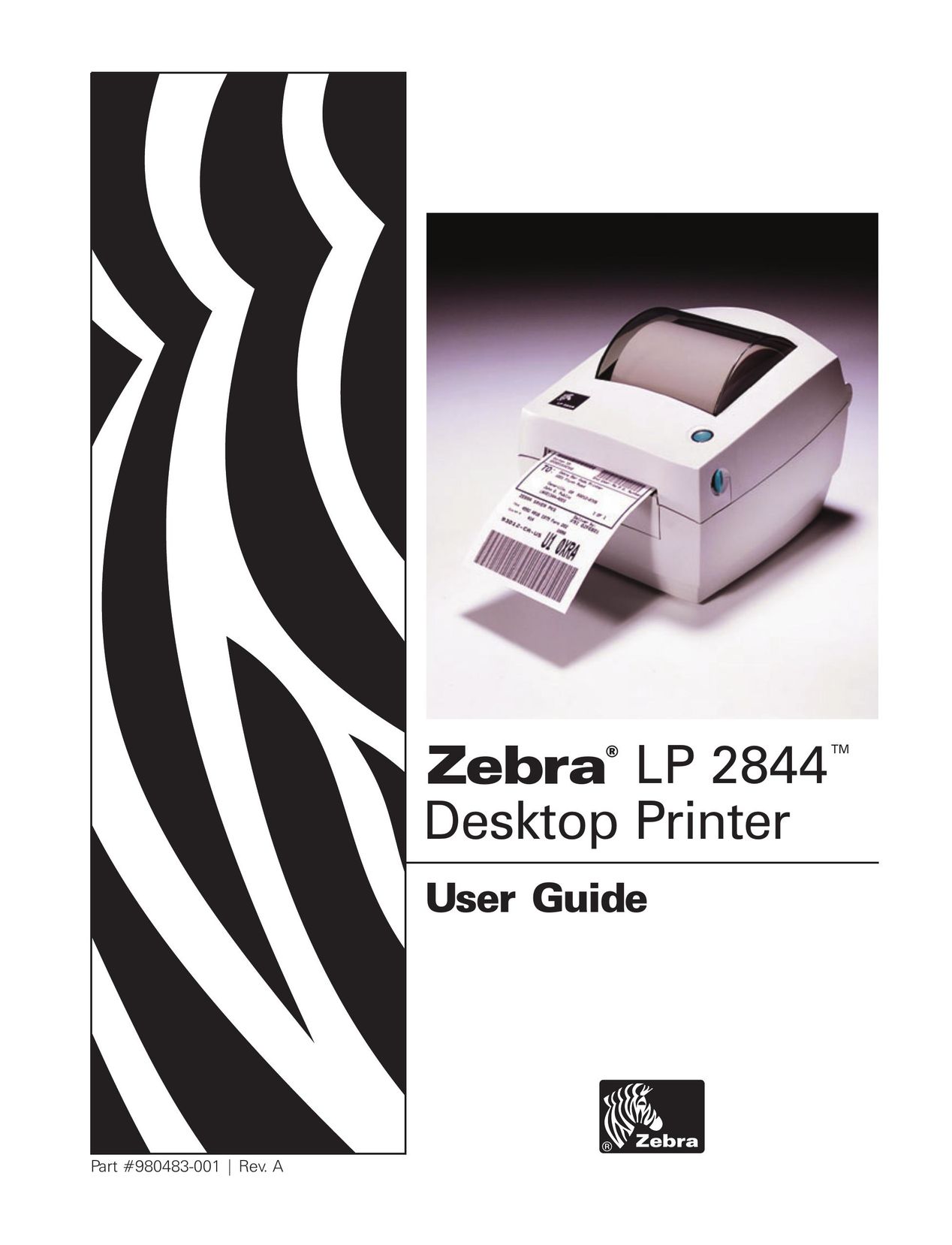 Zebra Technologies LP 2844 Printer User Manual