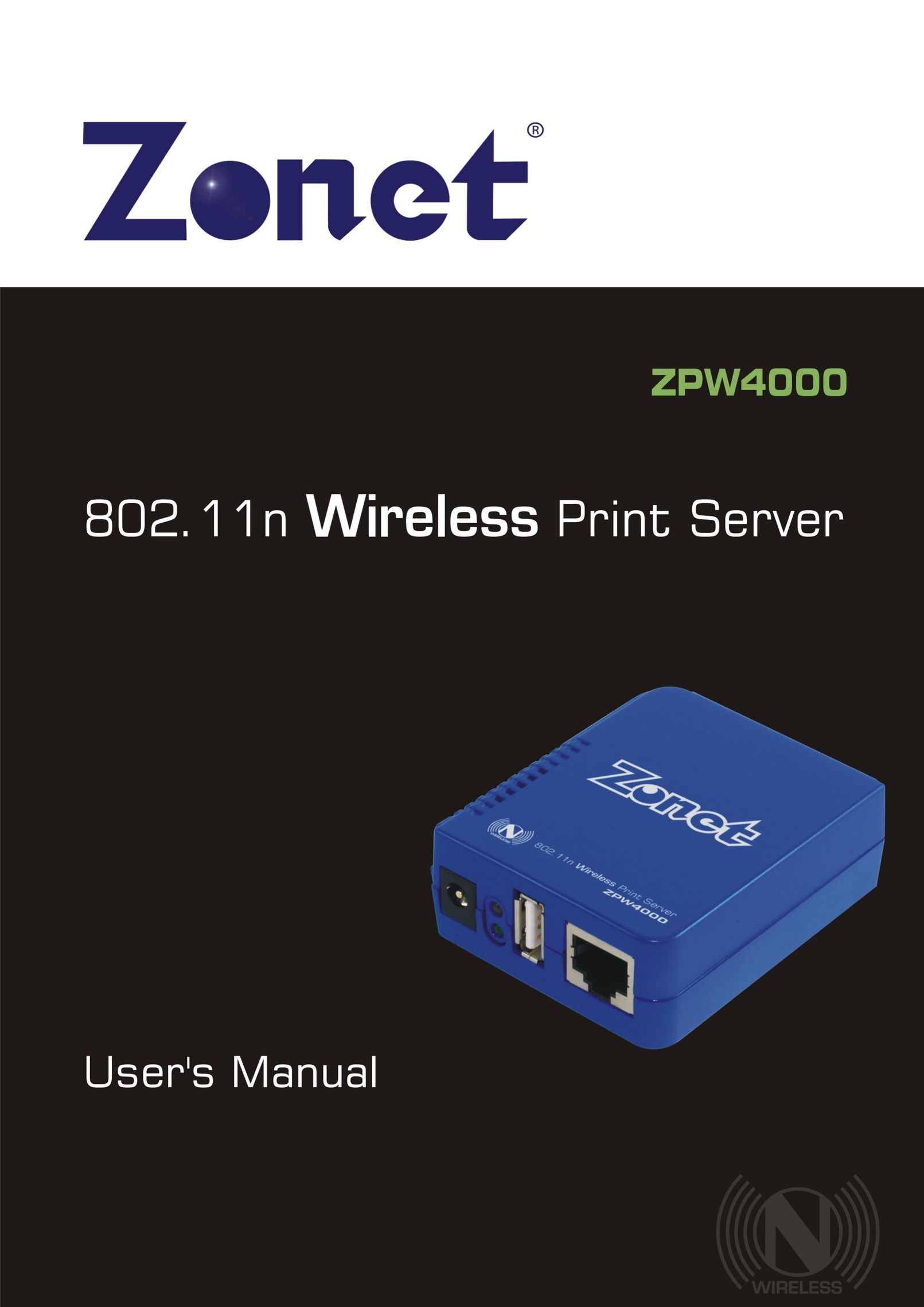 Zonet Technology ZPW4000 Printer User Manual