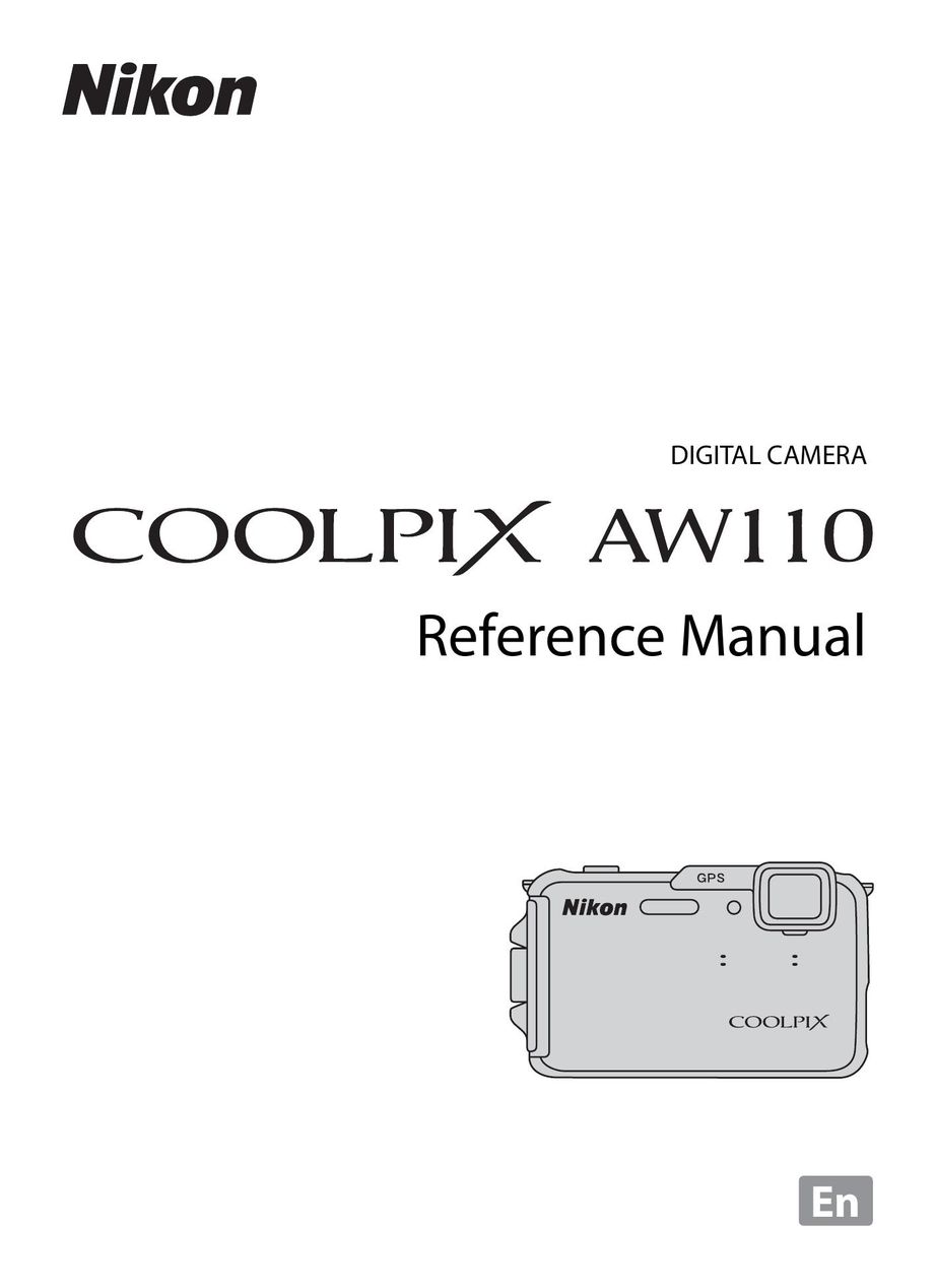 Nikon AW110 Printer Accessories User Manual