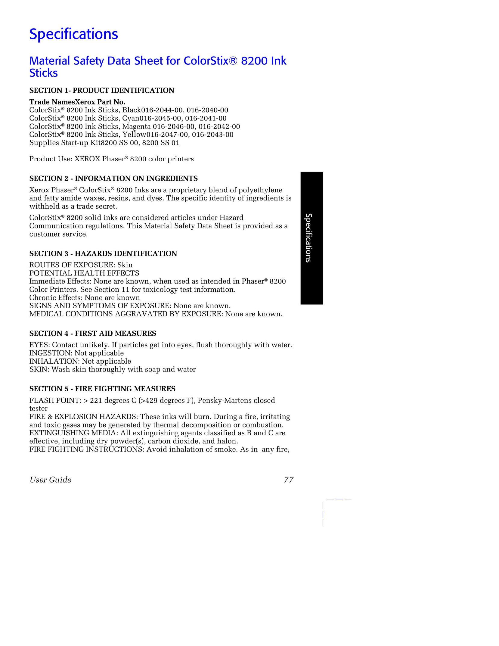 Xerox 016-2040-00 Printer Accessories User Manual