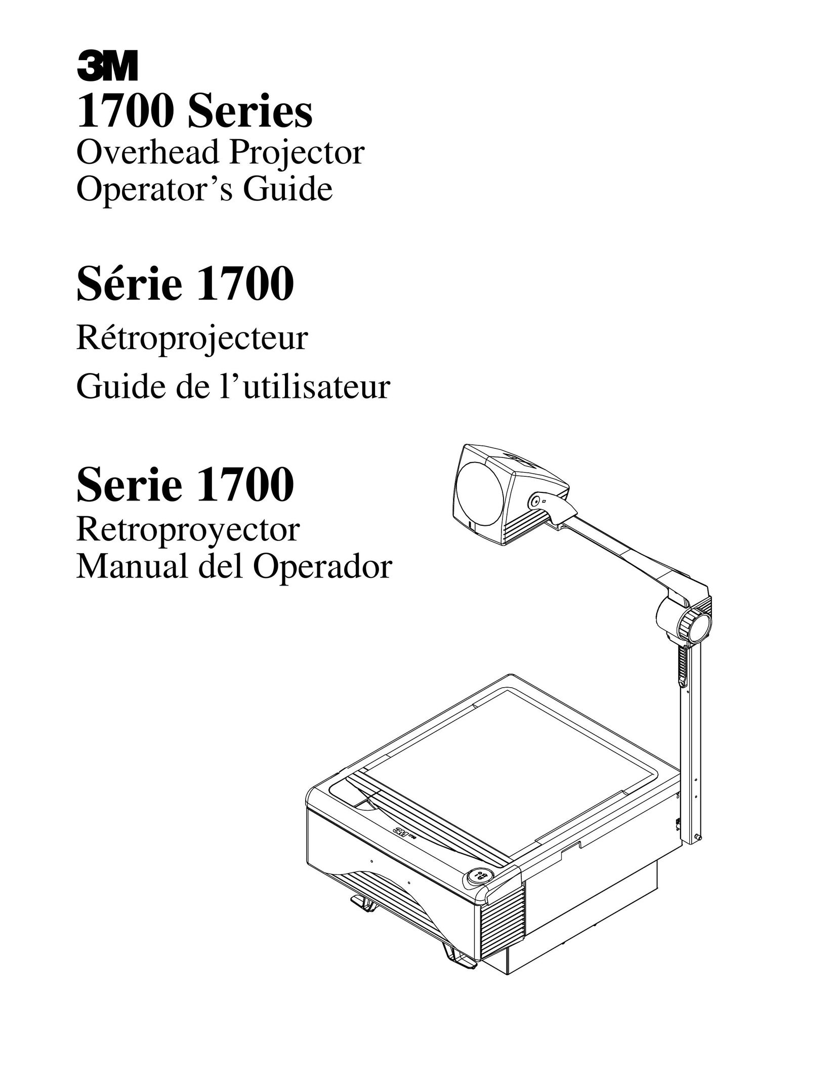 3M 3M 1700 Projector User Manual