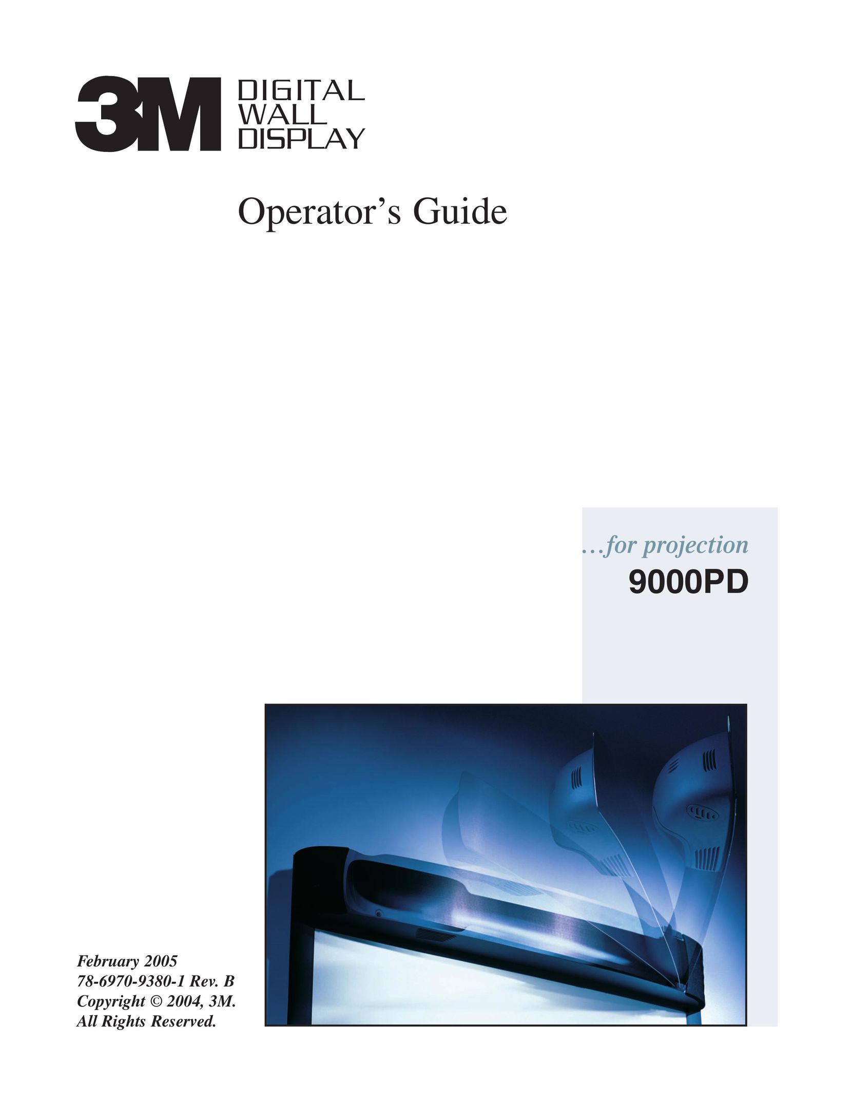 3M 9000PD Projector User Manual