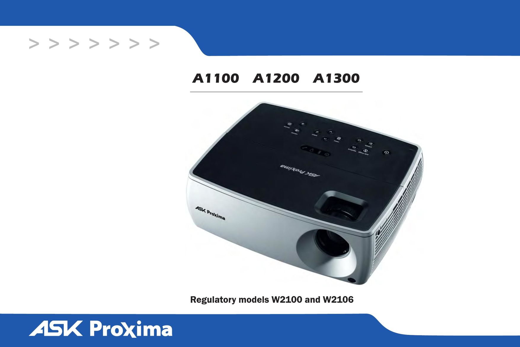 Ask Proxima A1200EP Projector User Manual