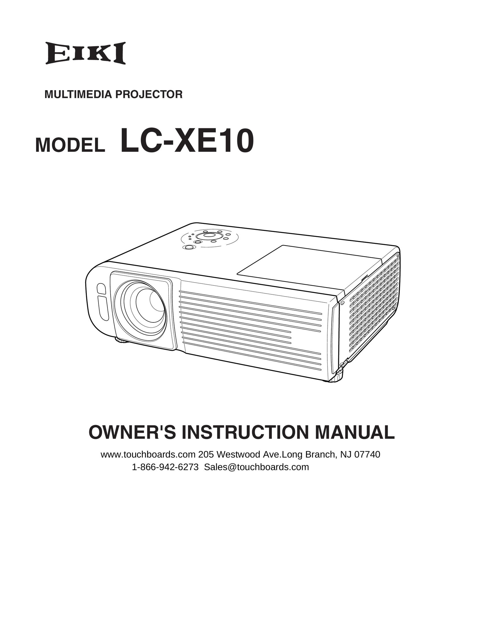 Black Box LC-XE10 Projector User Manual