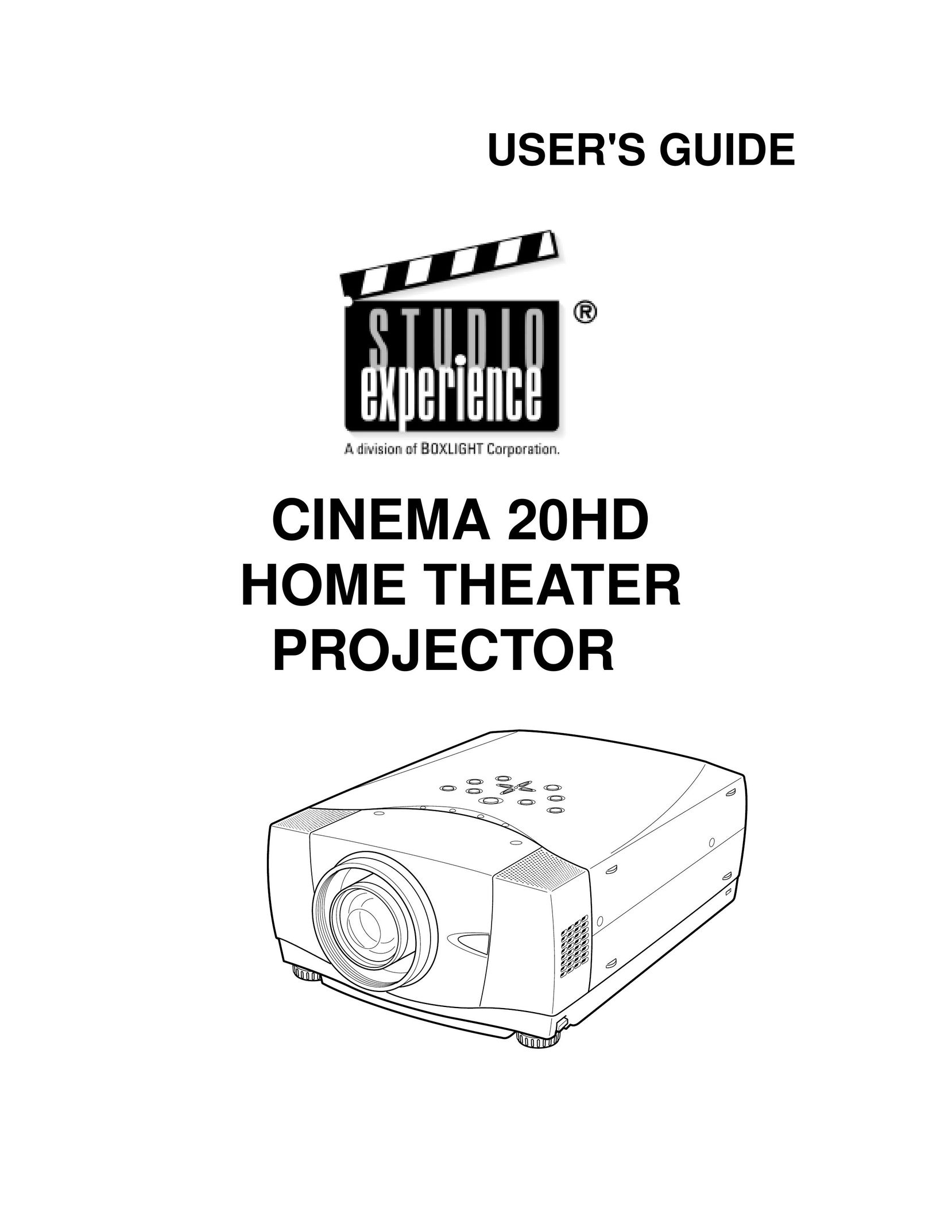 BOXLIGHT CINEMA 20HD Projector User Manual