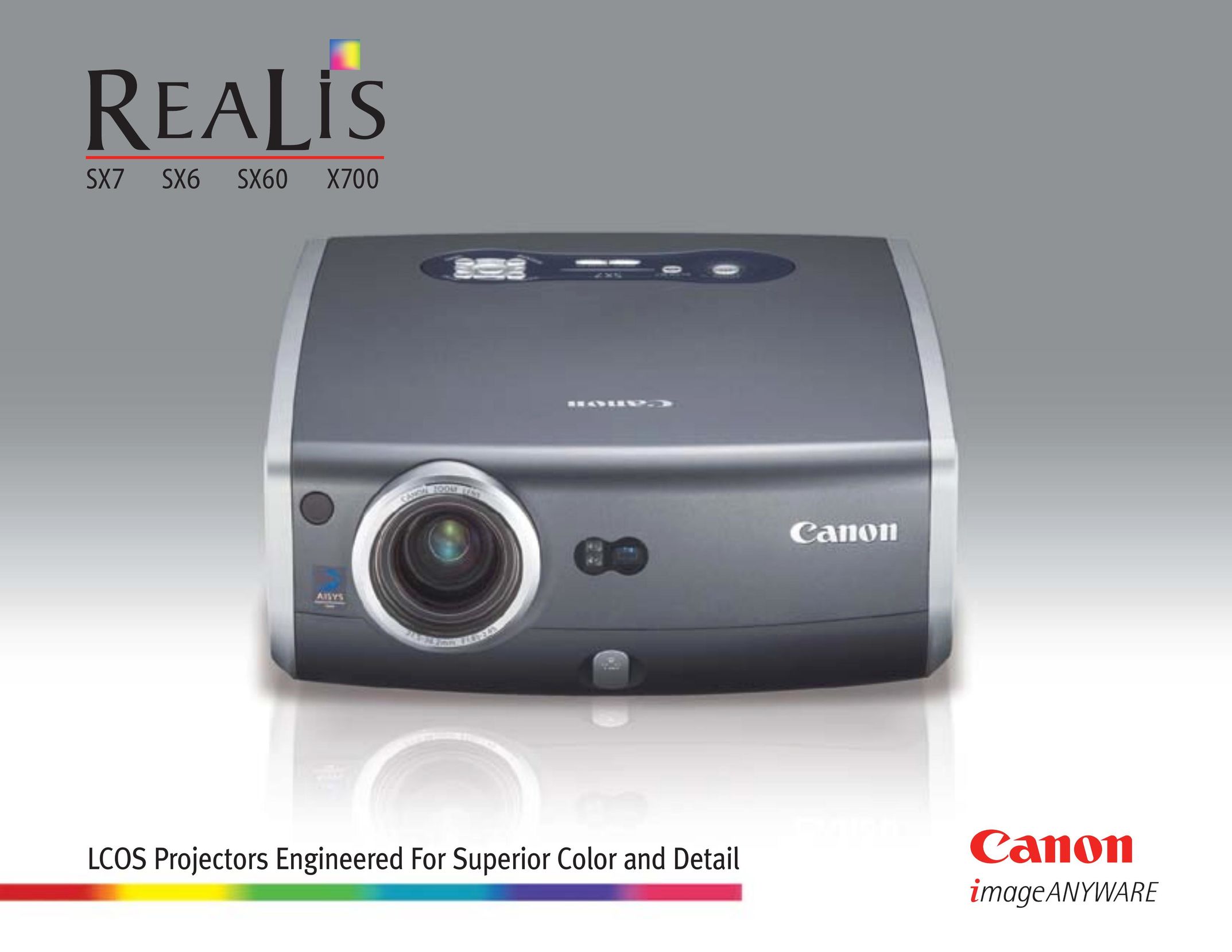 Canon LCOS Projectors Projector User Manual