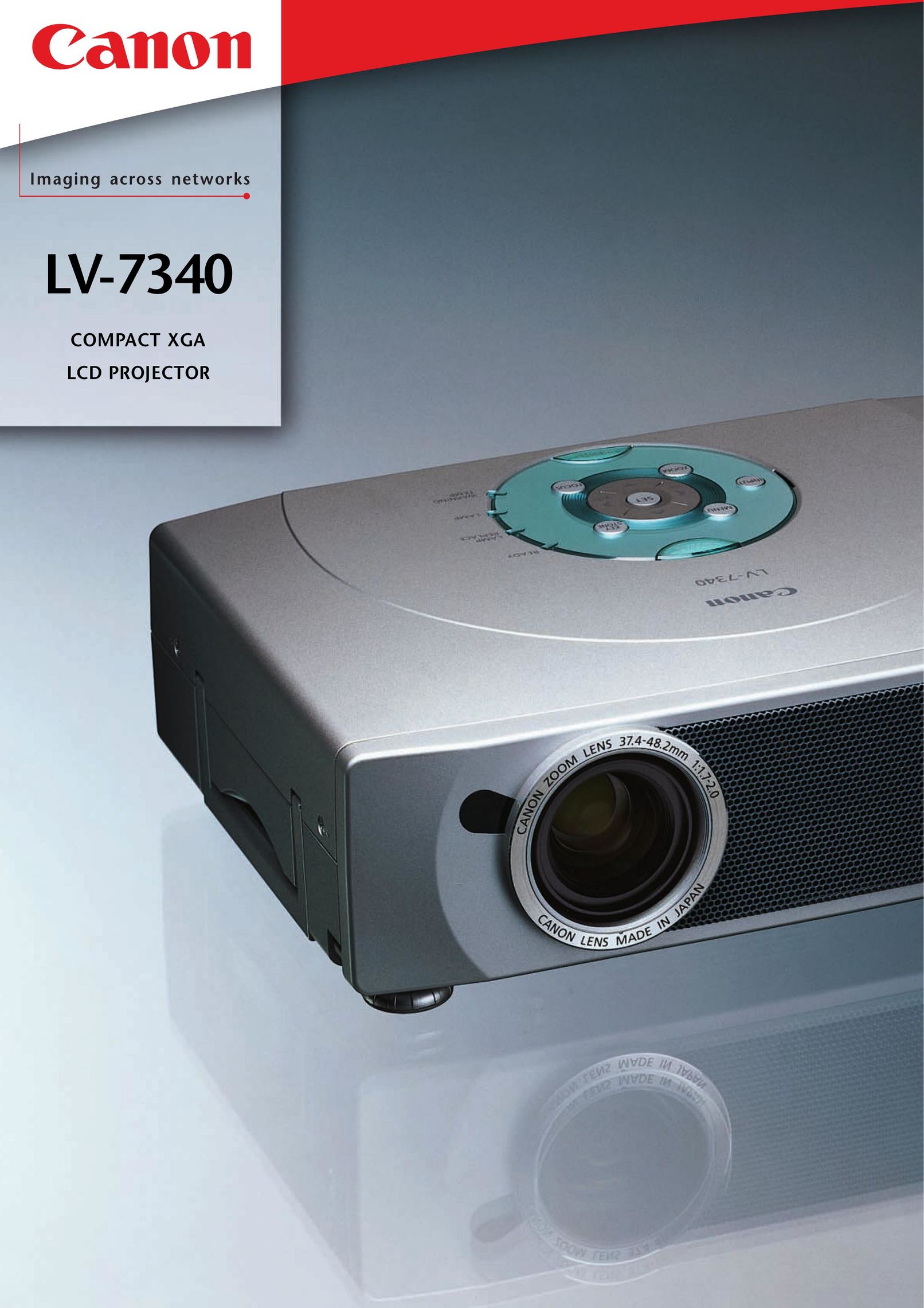 Canon LV-7340 Projector User Manual