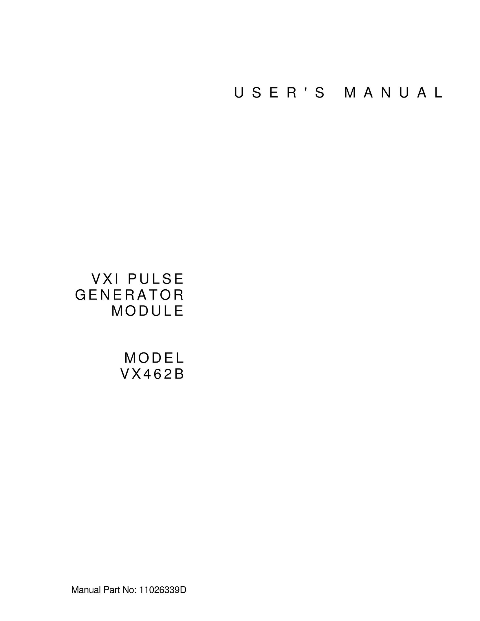 CH Tech Pulse Generator Projector User Manual