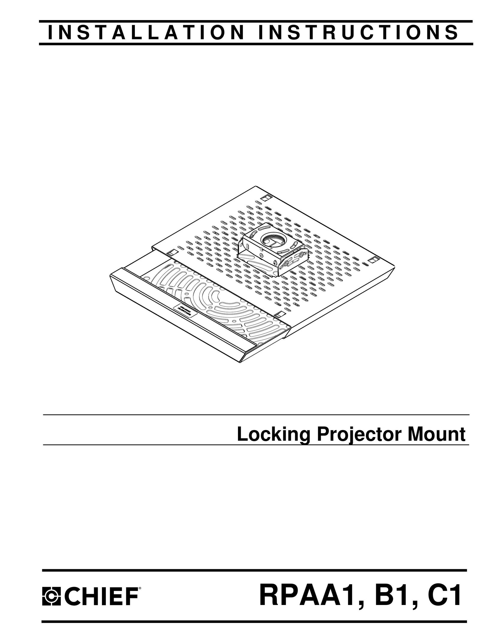 Chief Manufacturing B1 Projector User Manual